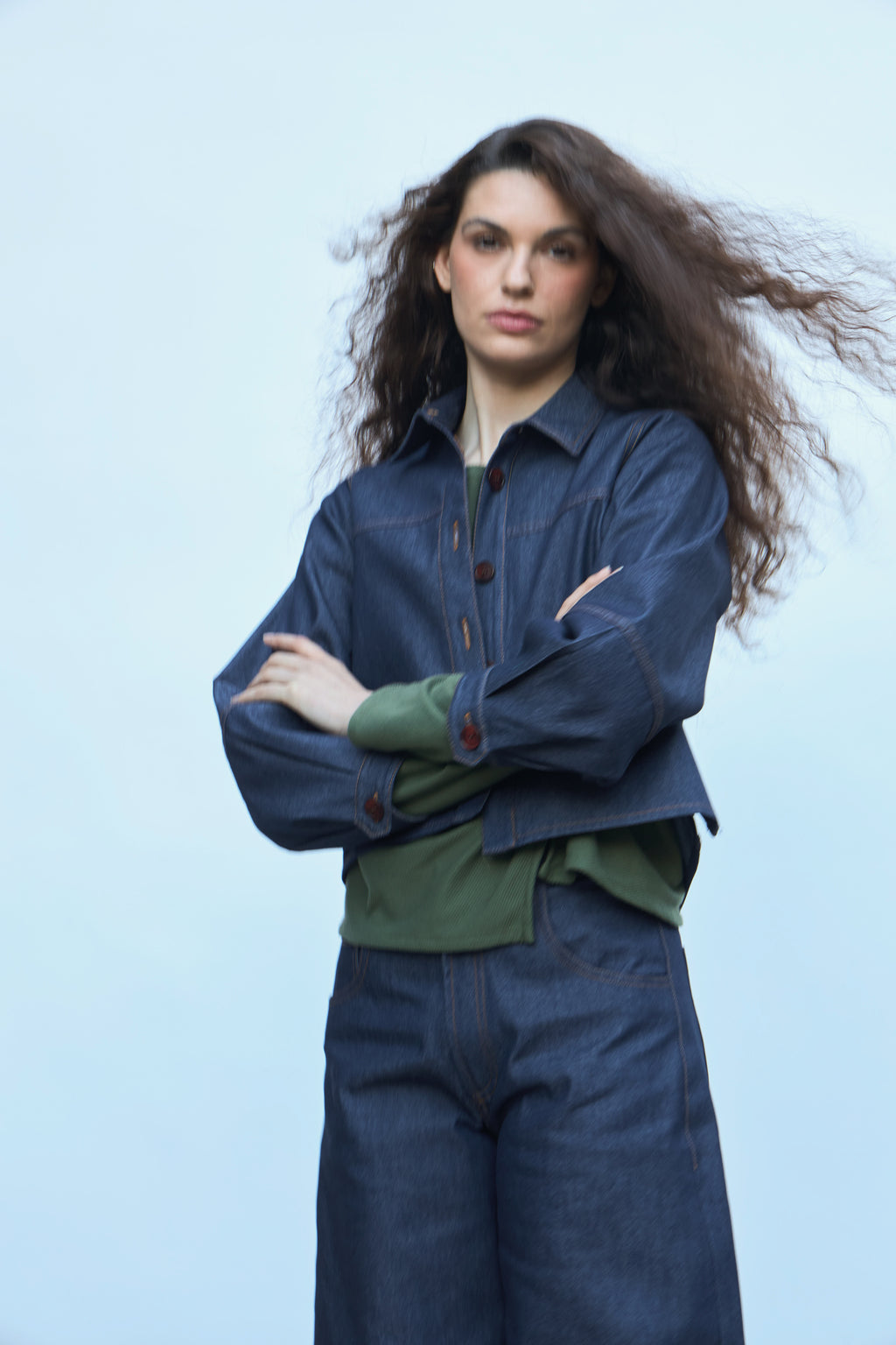 Porter Blue Denim Jacket