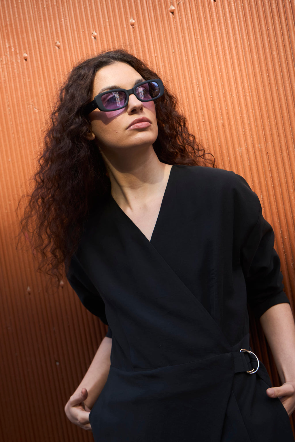 Periple Cupro Black Jumpsuit