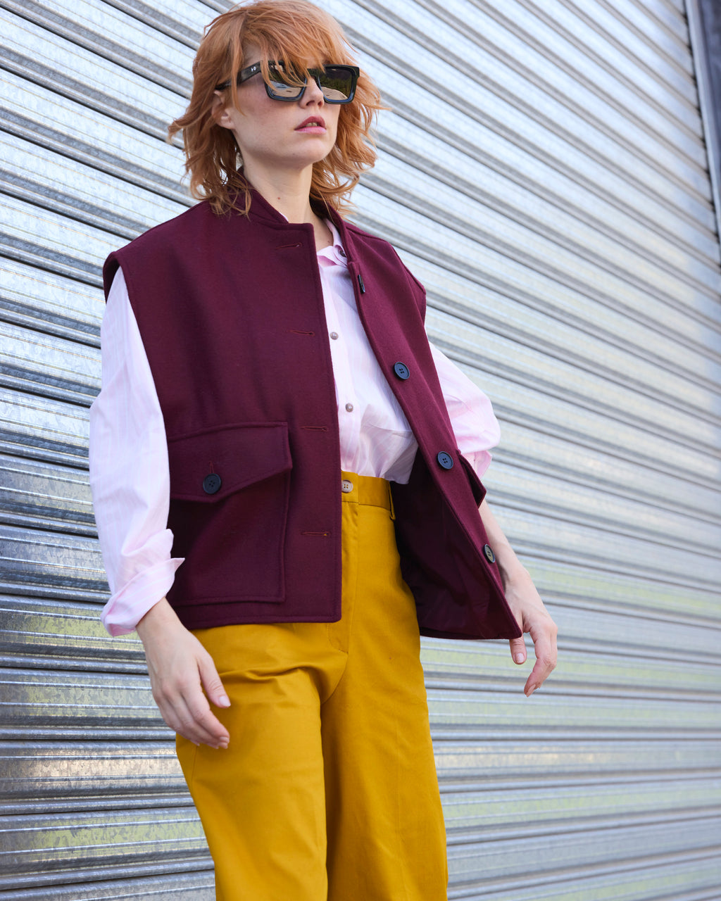 Pantalón 100% Algodon Tulipe Mostaza | Limited Edition