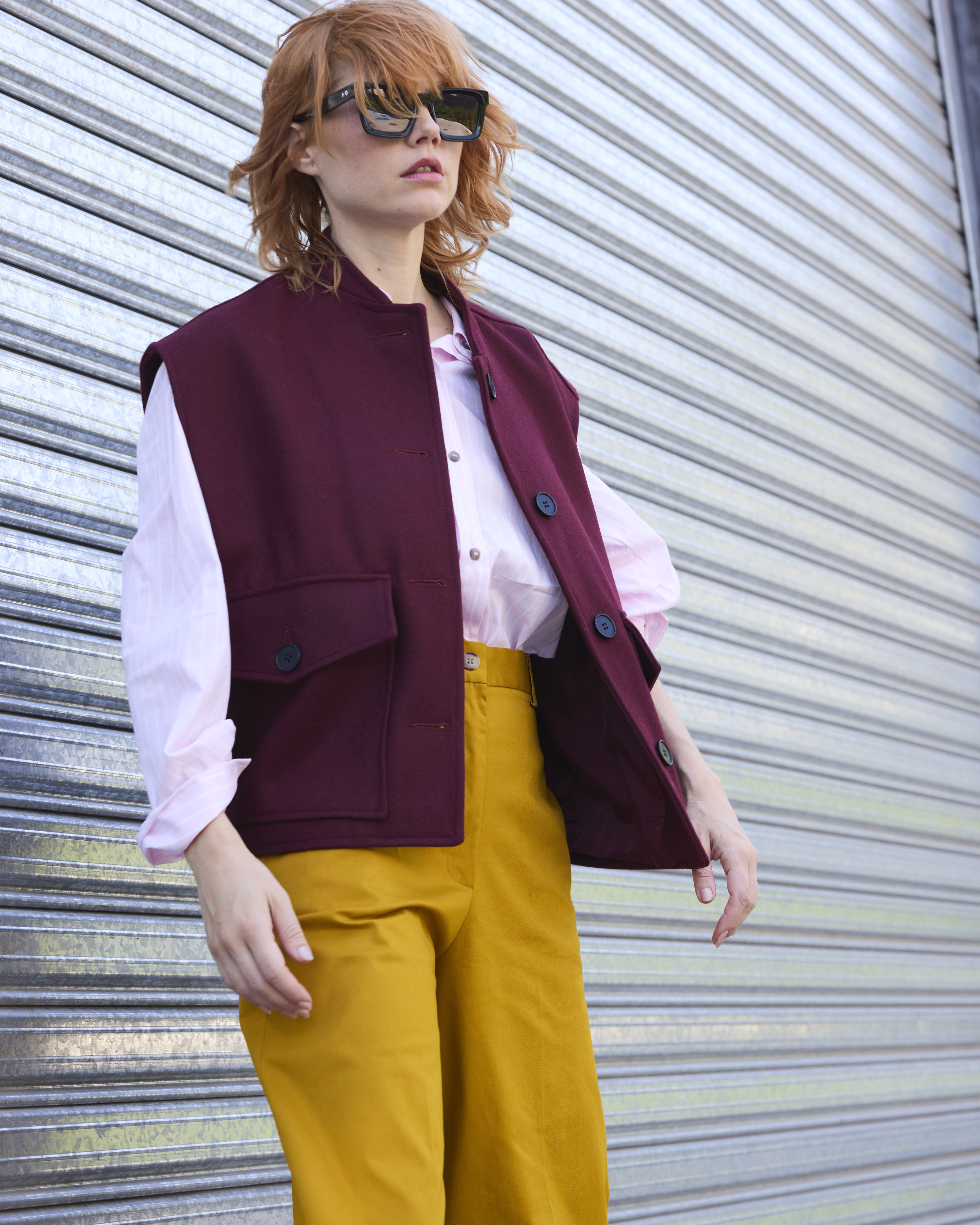 Pantalón 100% Algodon Tulipe Mostaza | Limited Edition