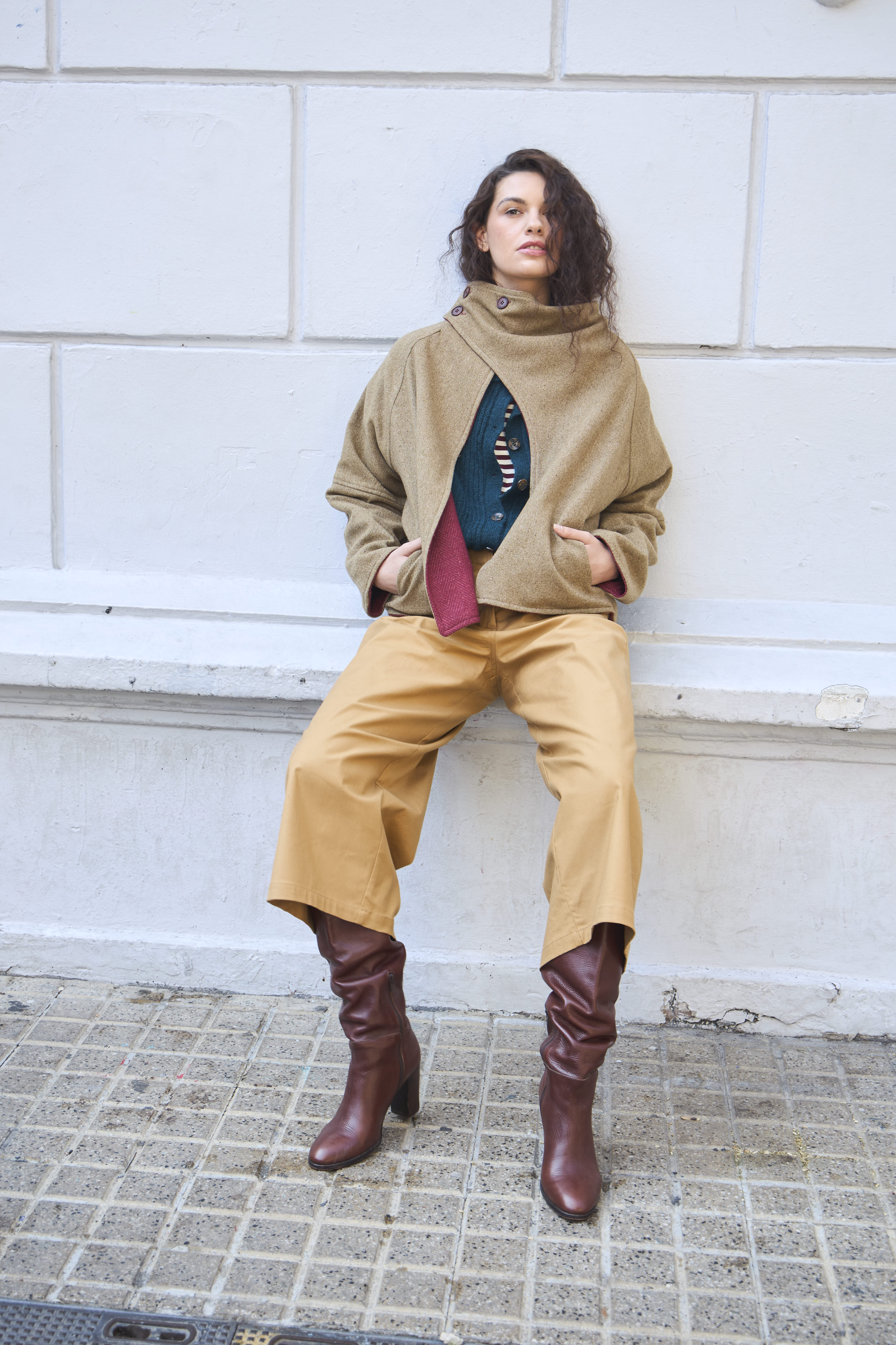 Pantalón Fiere 100% Algodón Camel