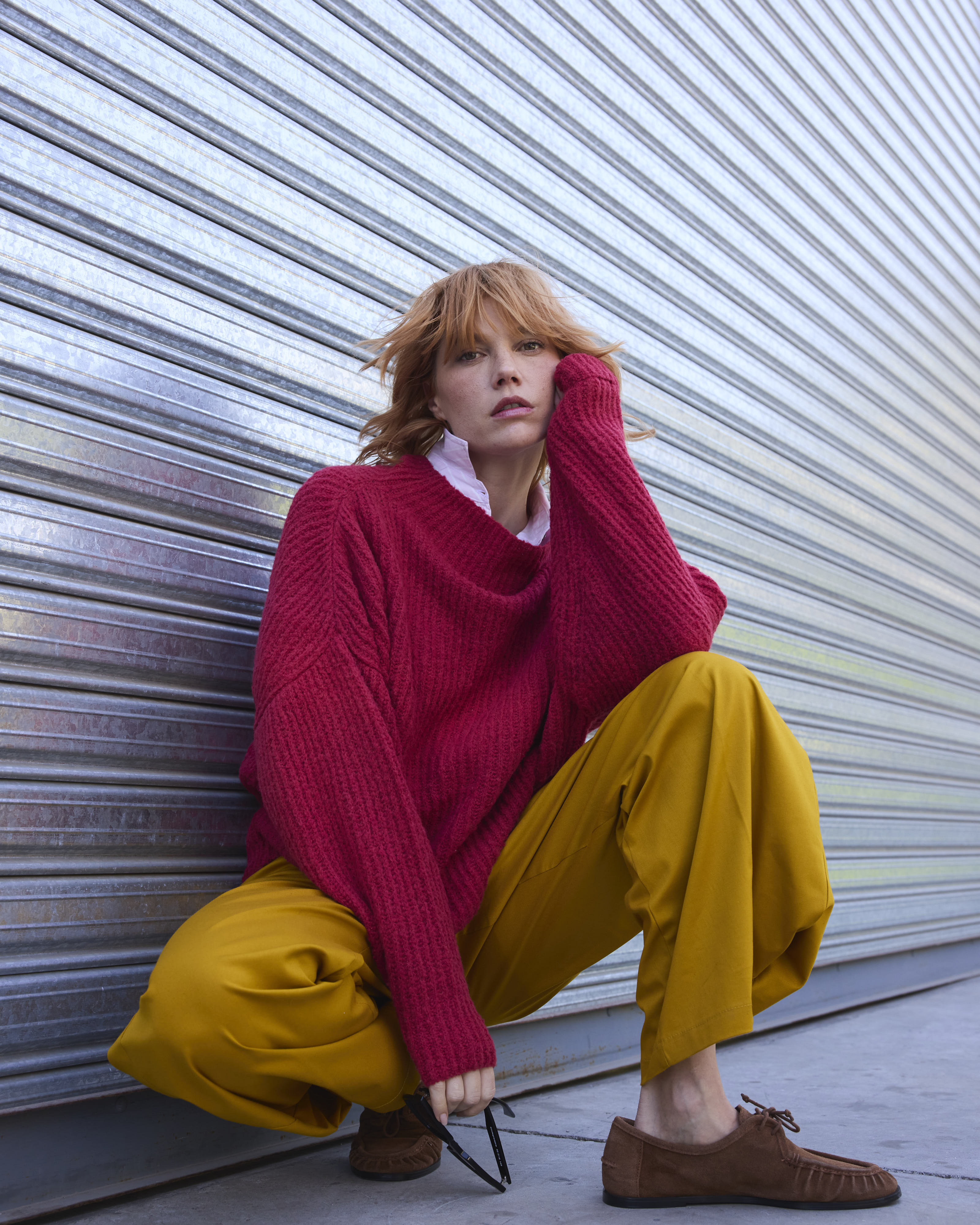 Pantalón 100% Algodon Tulipe Mostaza | Limited Edition