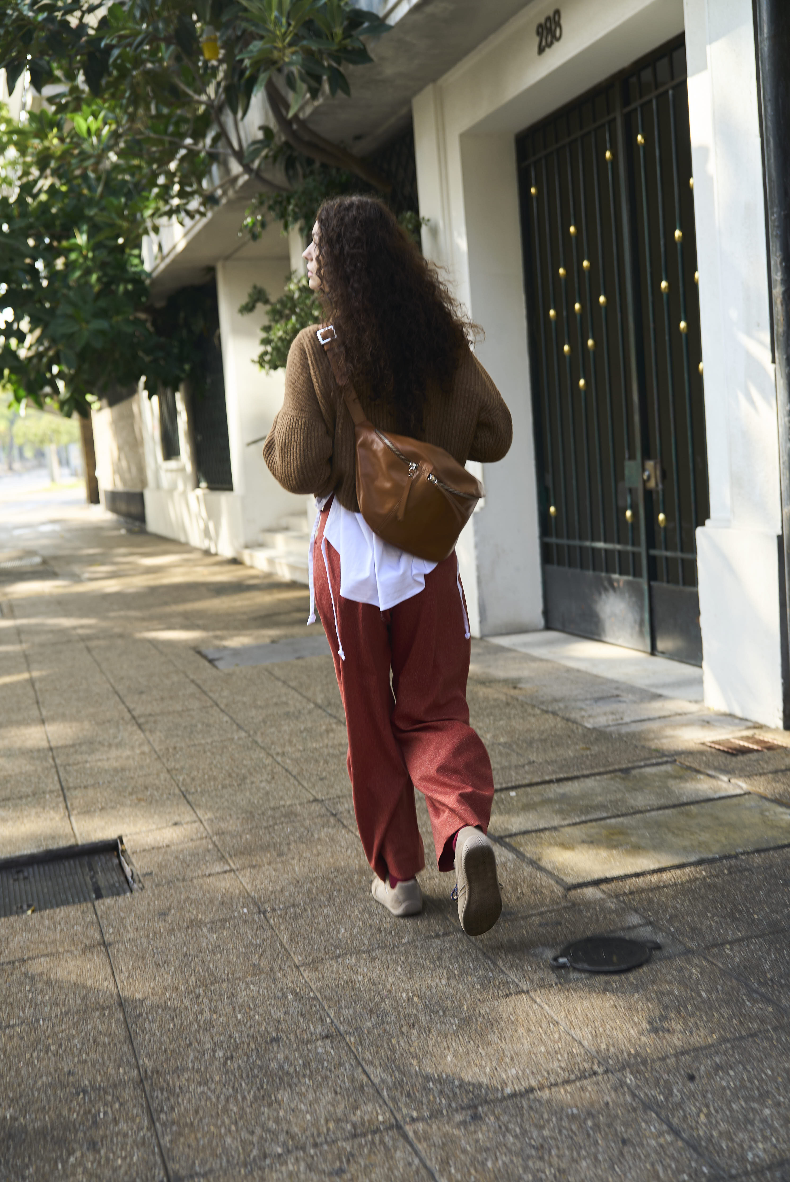 Pantalón Lys Italian Virgin Wool Salpimienta Rojo