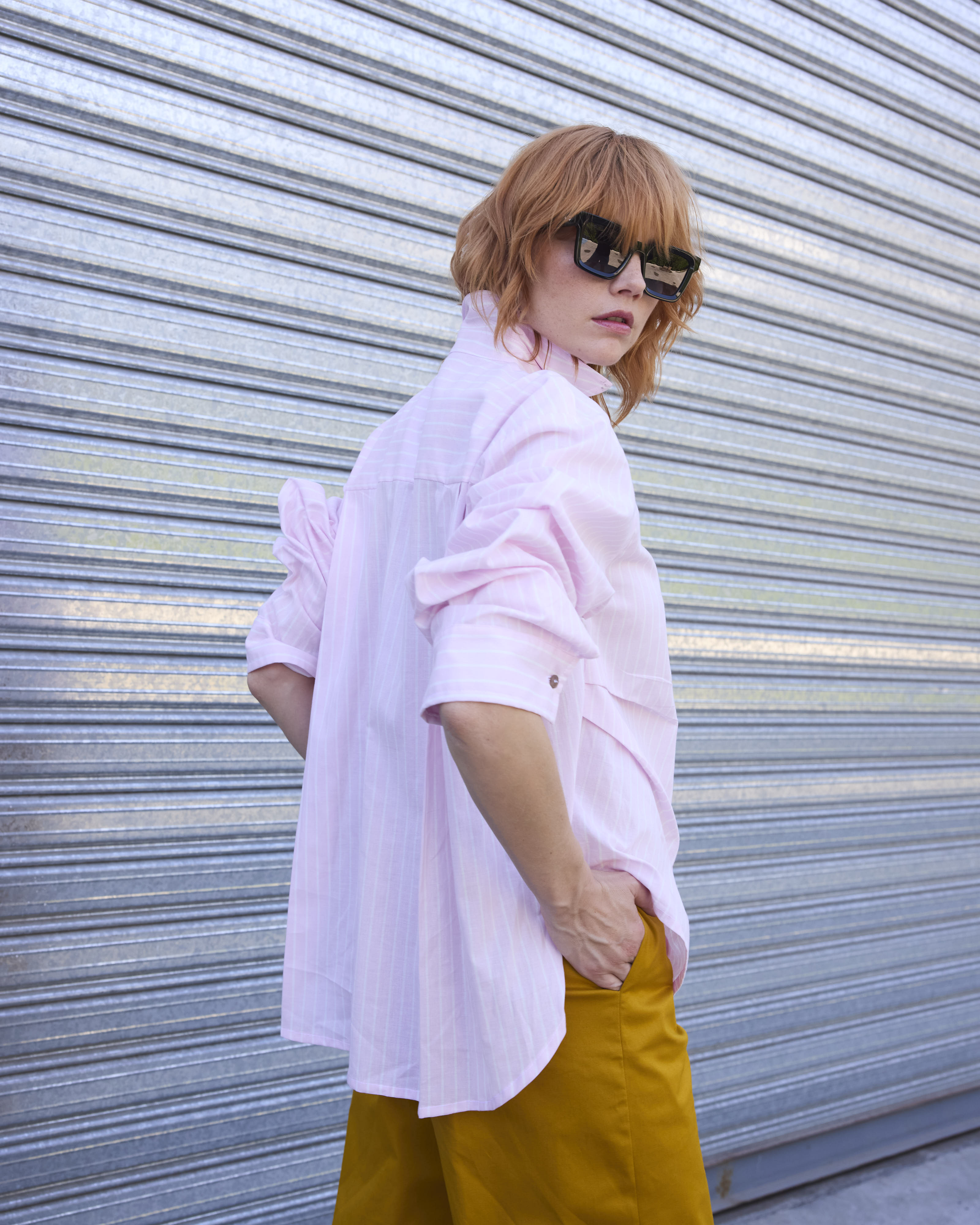 Pantalón 100% Algodon Tulipe Mostaza | Limited Edition