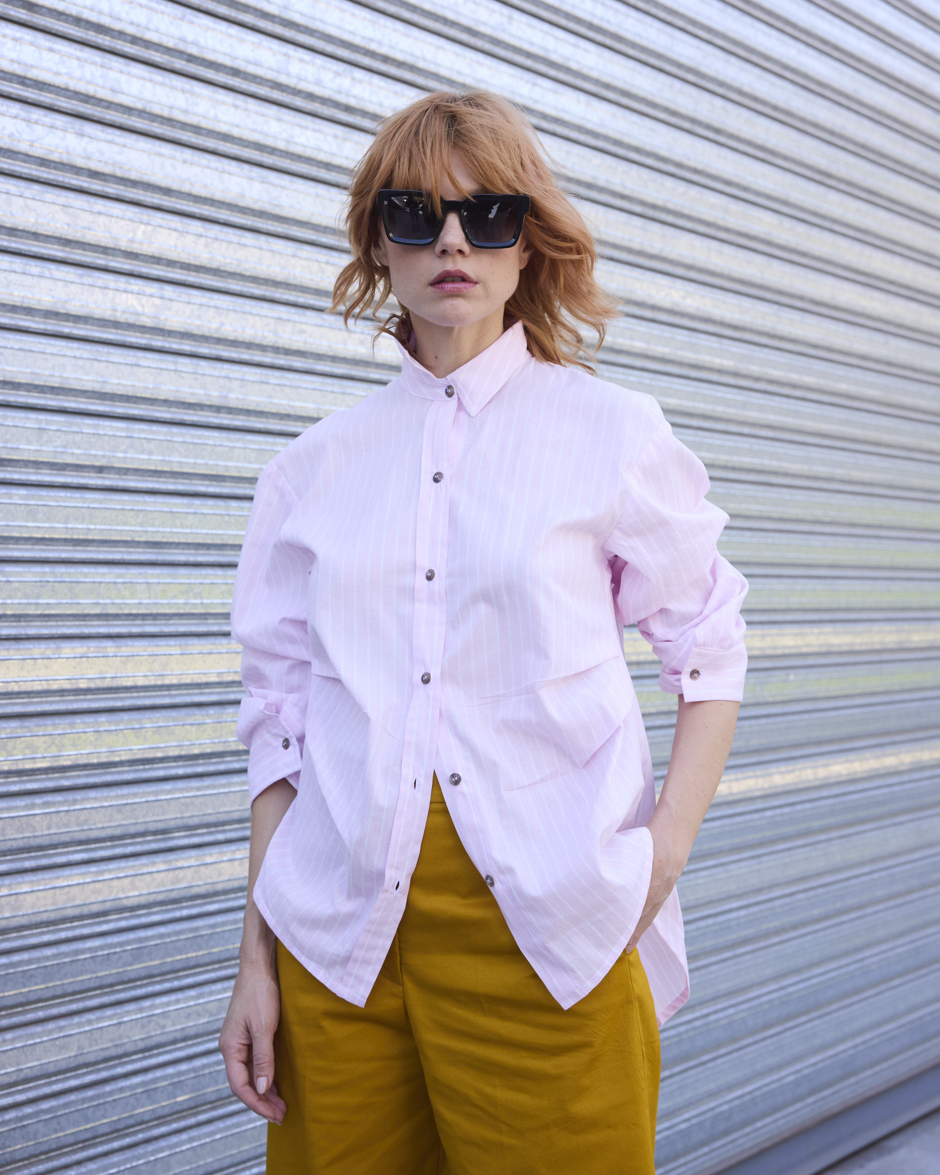 Pantalón 100% Algodon Tulipe Mostaza | Limited Edition