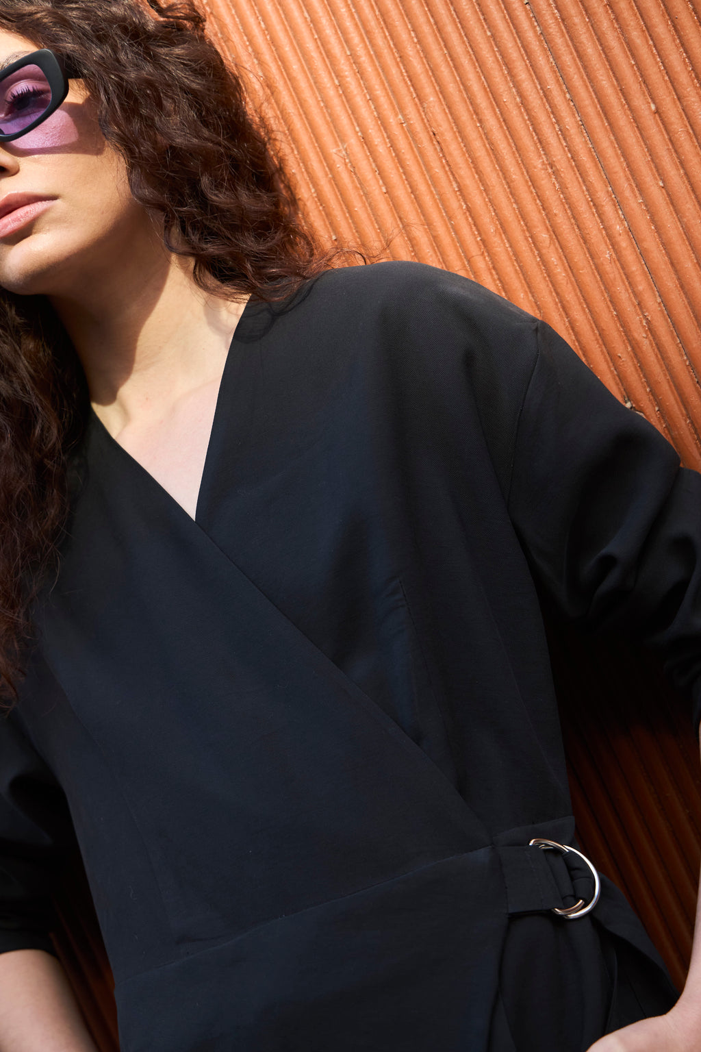 Periple Cupro Black Jumpsuit