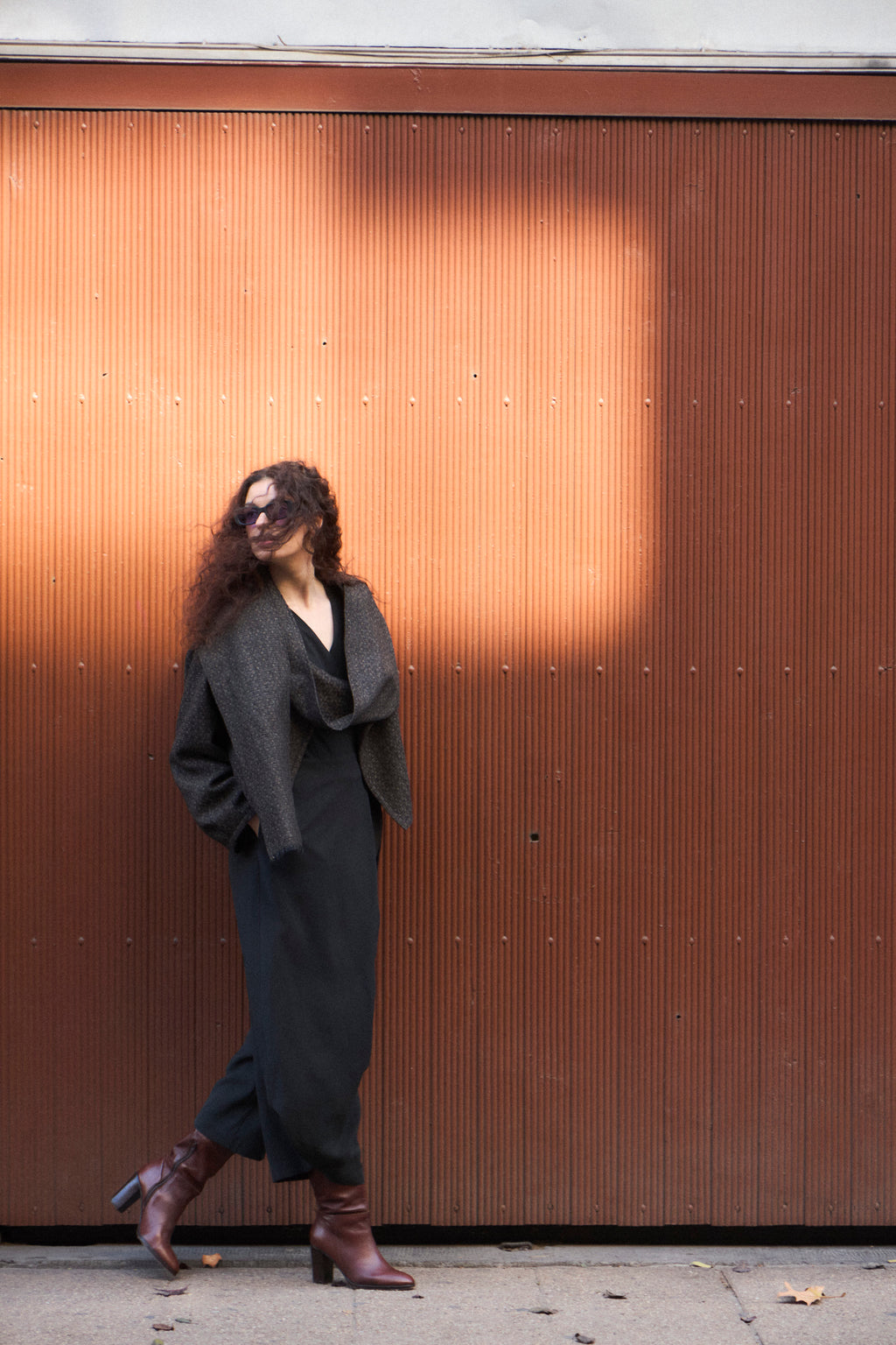 Periple Cupro Black Jumpsuit