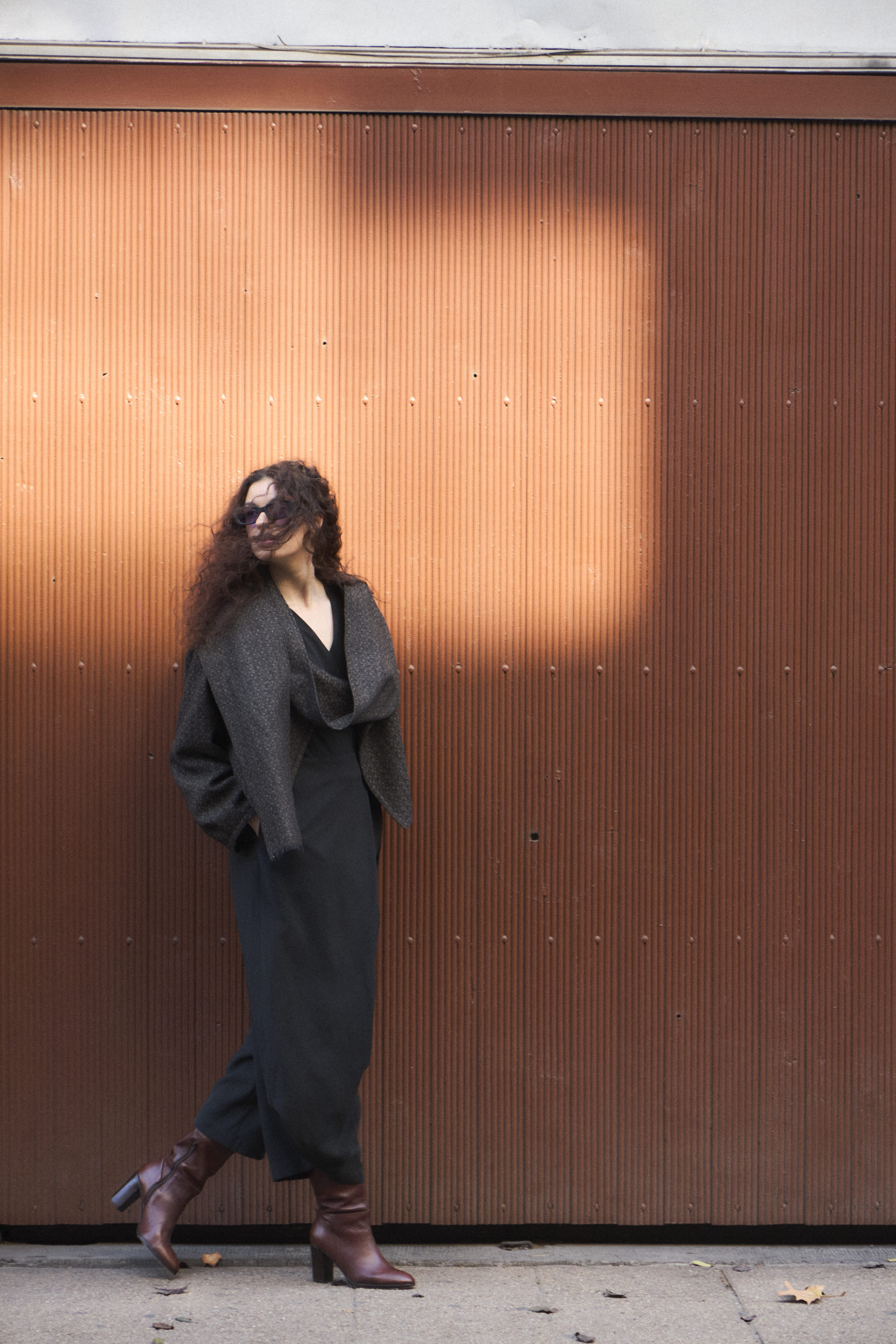 Periple Cupro Black Jumpsuit