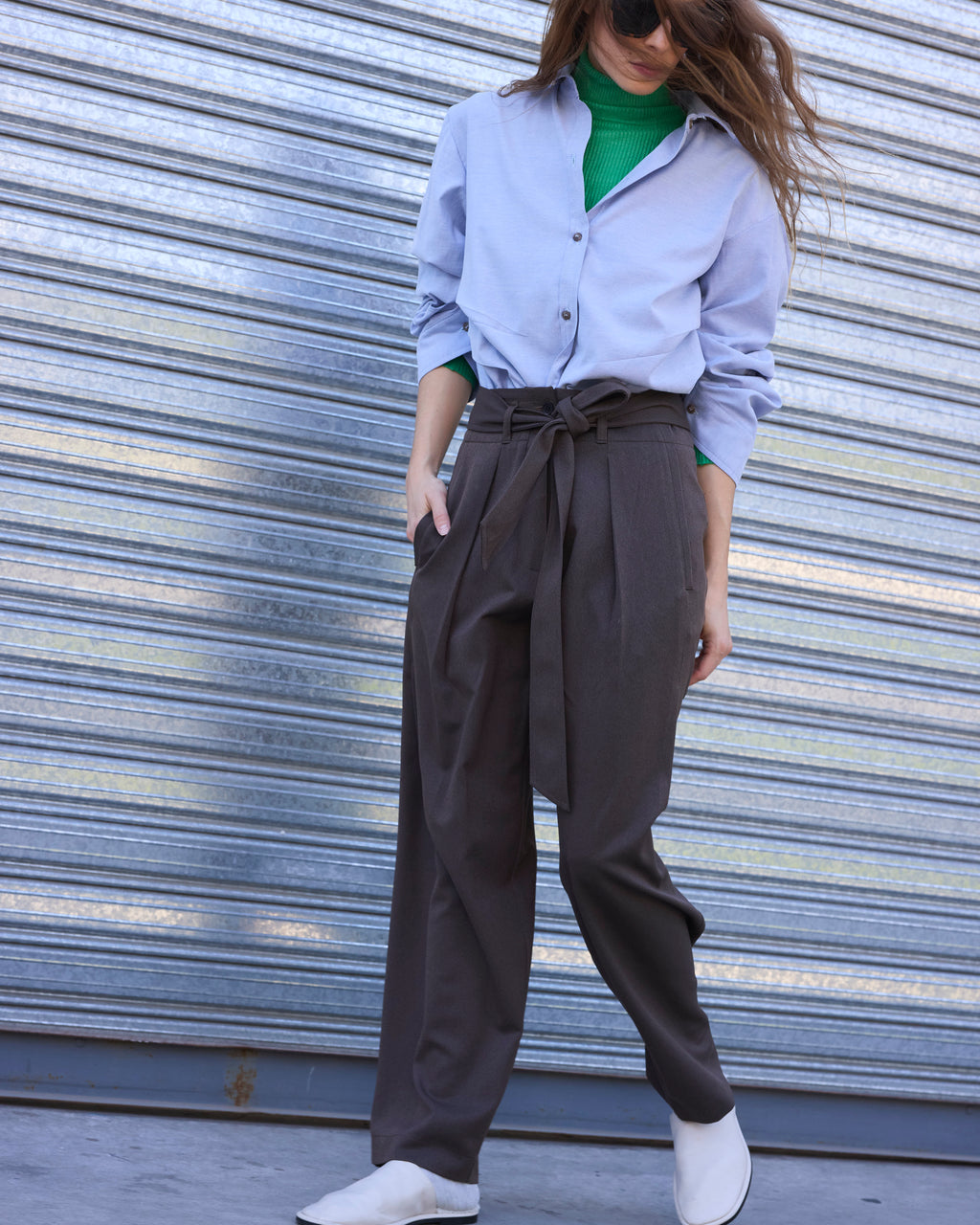 Pantalon Dahlia Espiga Cafe (Pre-Order)