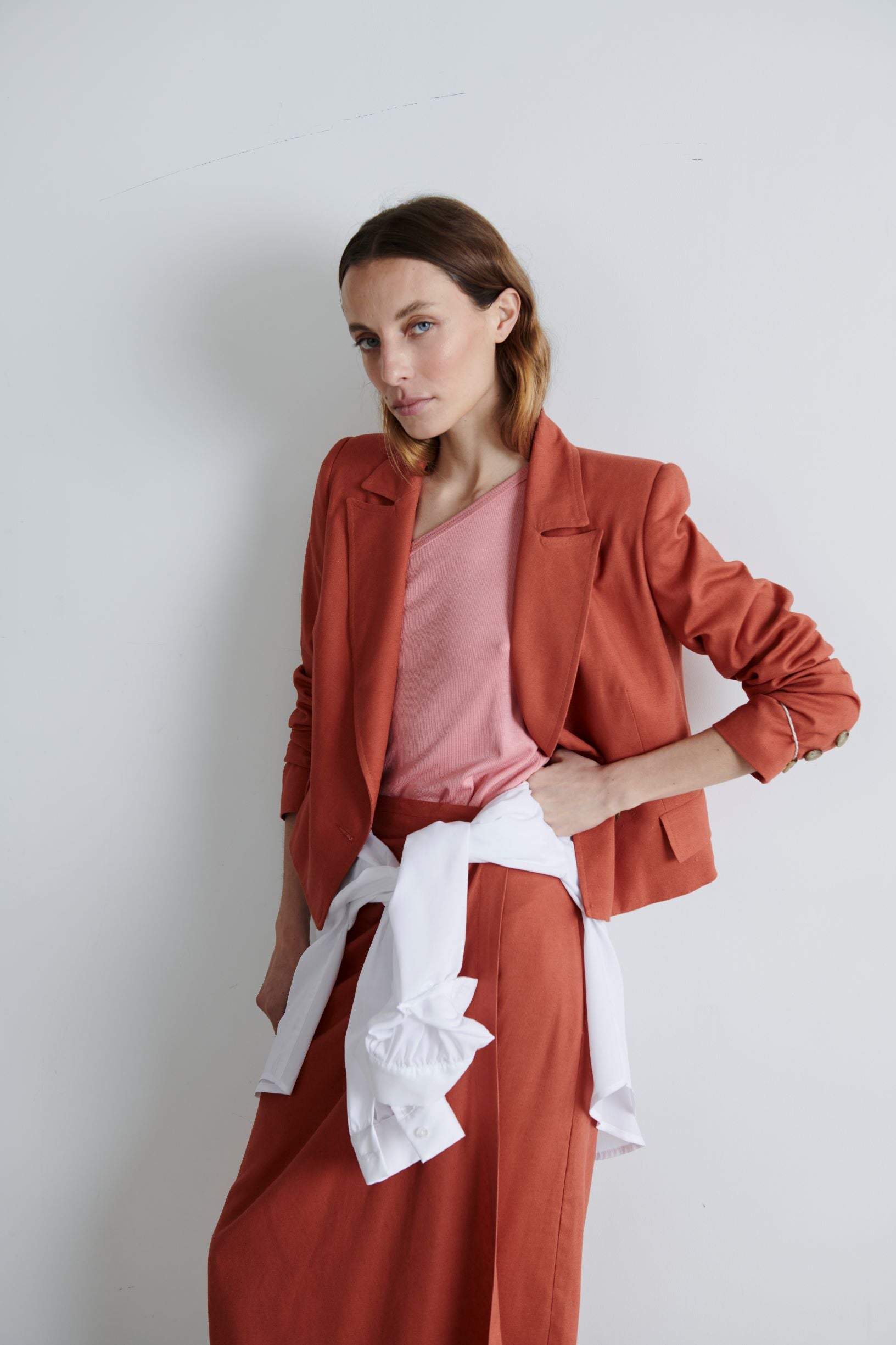 Polera Panamá Rosada