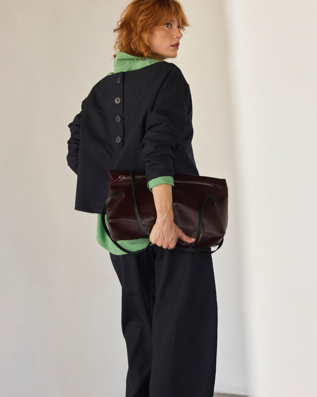 Chaquetilla Bouquete Listada Azul