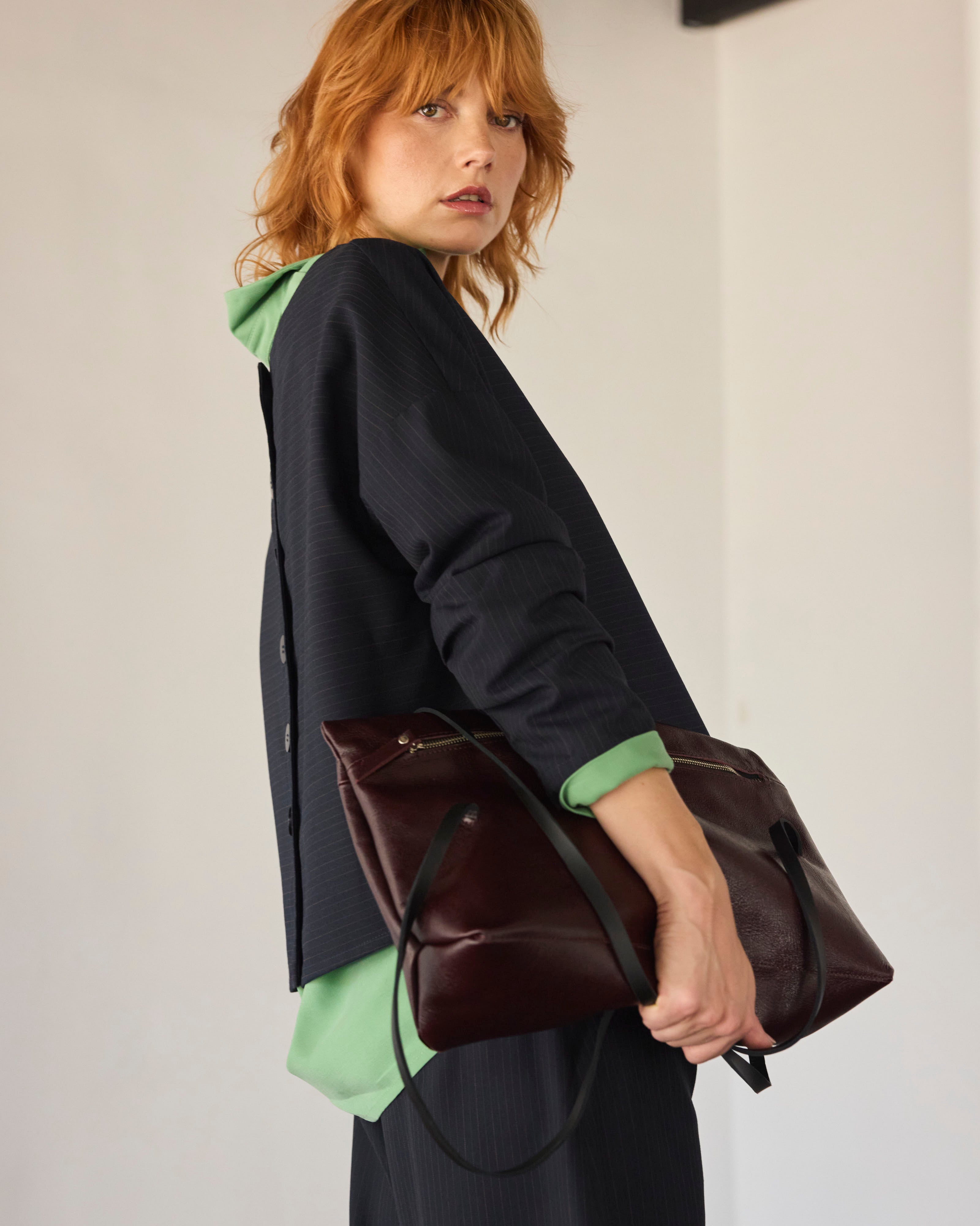 Chaquetilla Bouquete Listada Azul