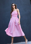 Vestido Rotterdam Listado Rojo