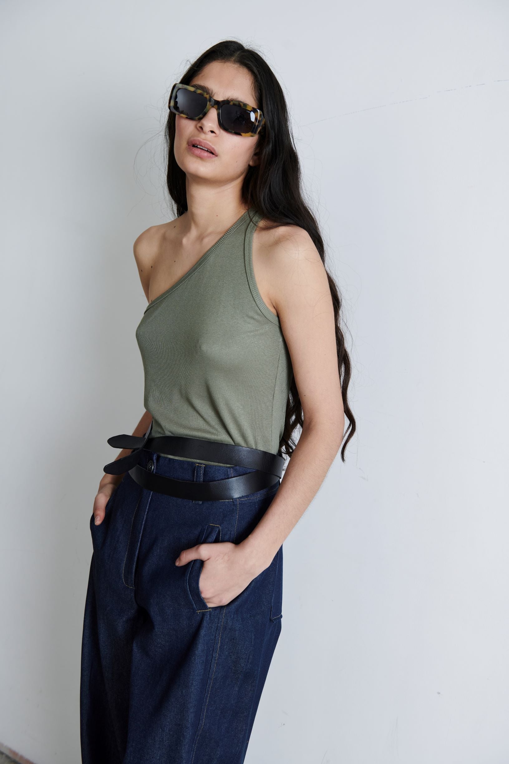 Polera Panamá Verde