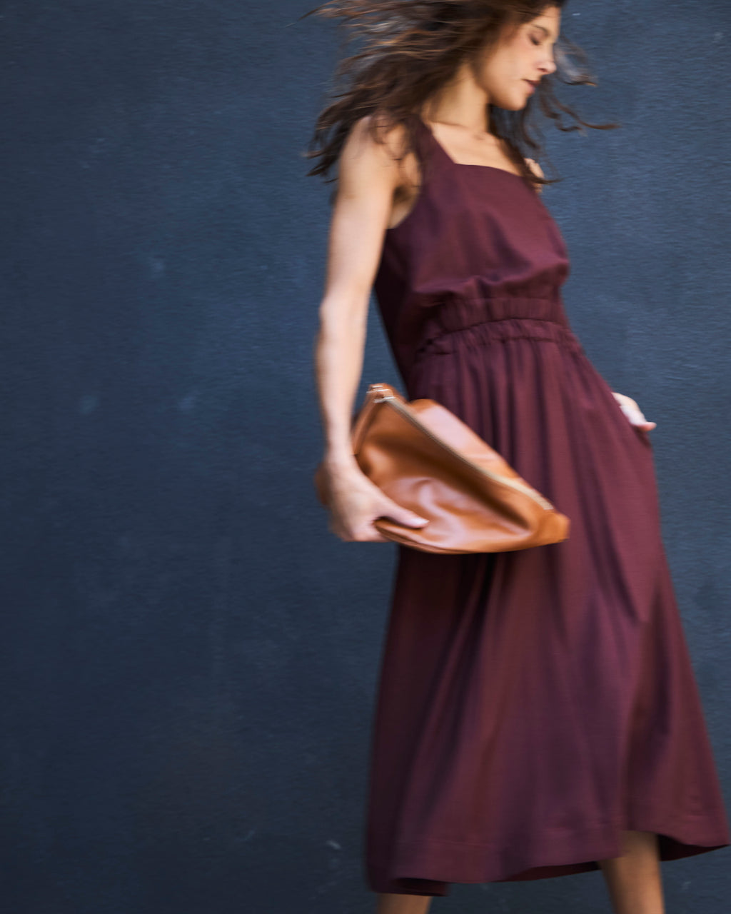 Vestido Chou Lino Carmenere