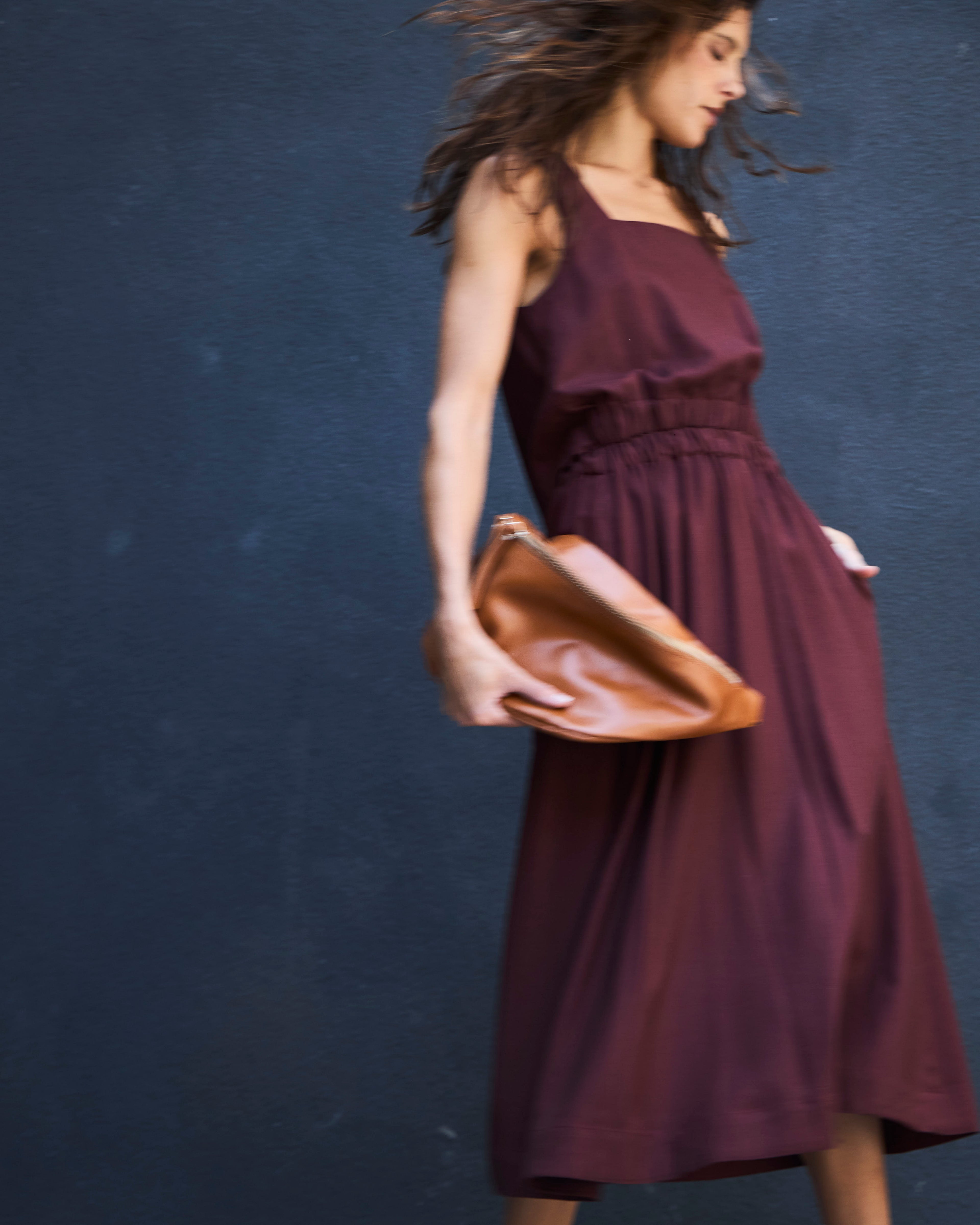 Vestido Chou Lino Carmenere