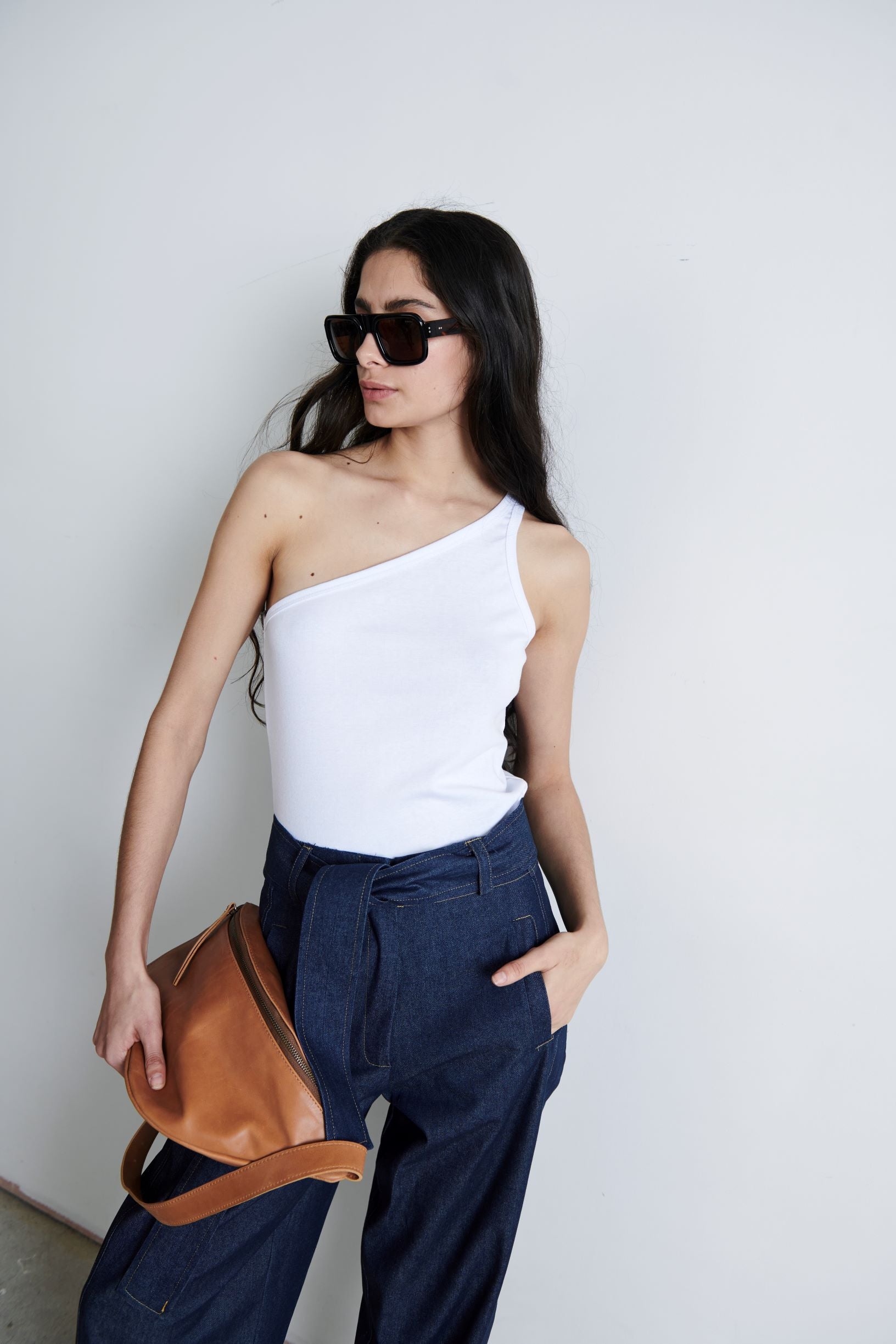 Polera Panamá Blanca