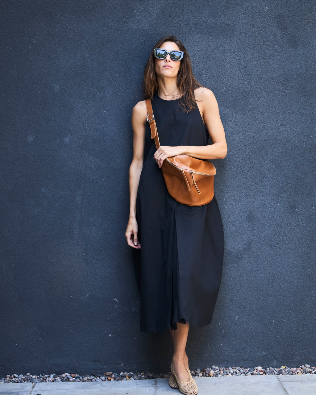 Vestido Globo Lueur Negro