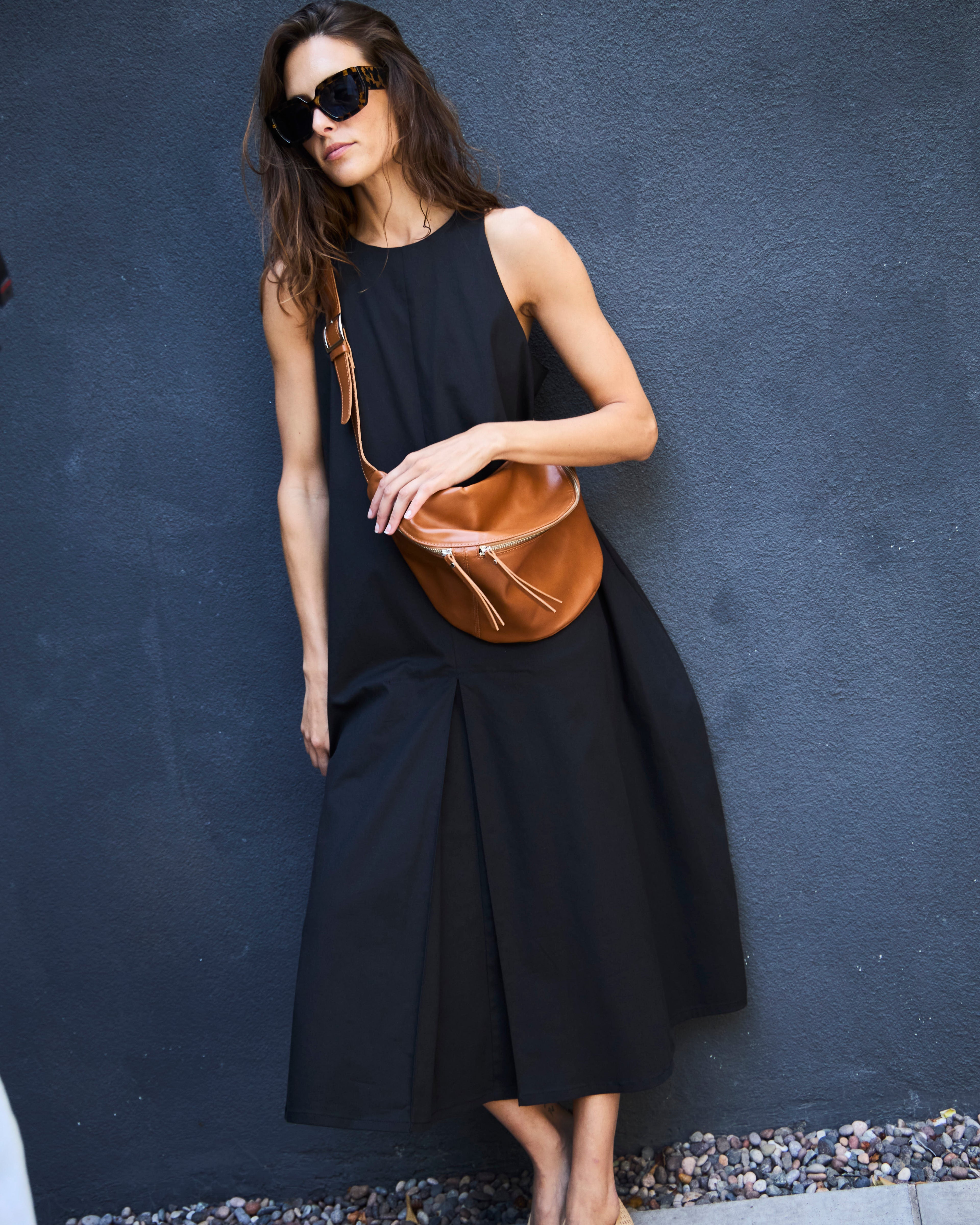 Vestido Globo Lueur Negro