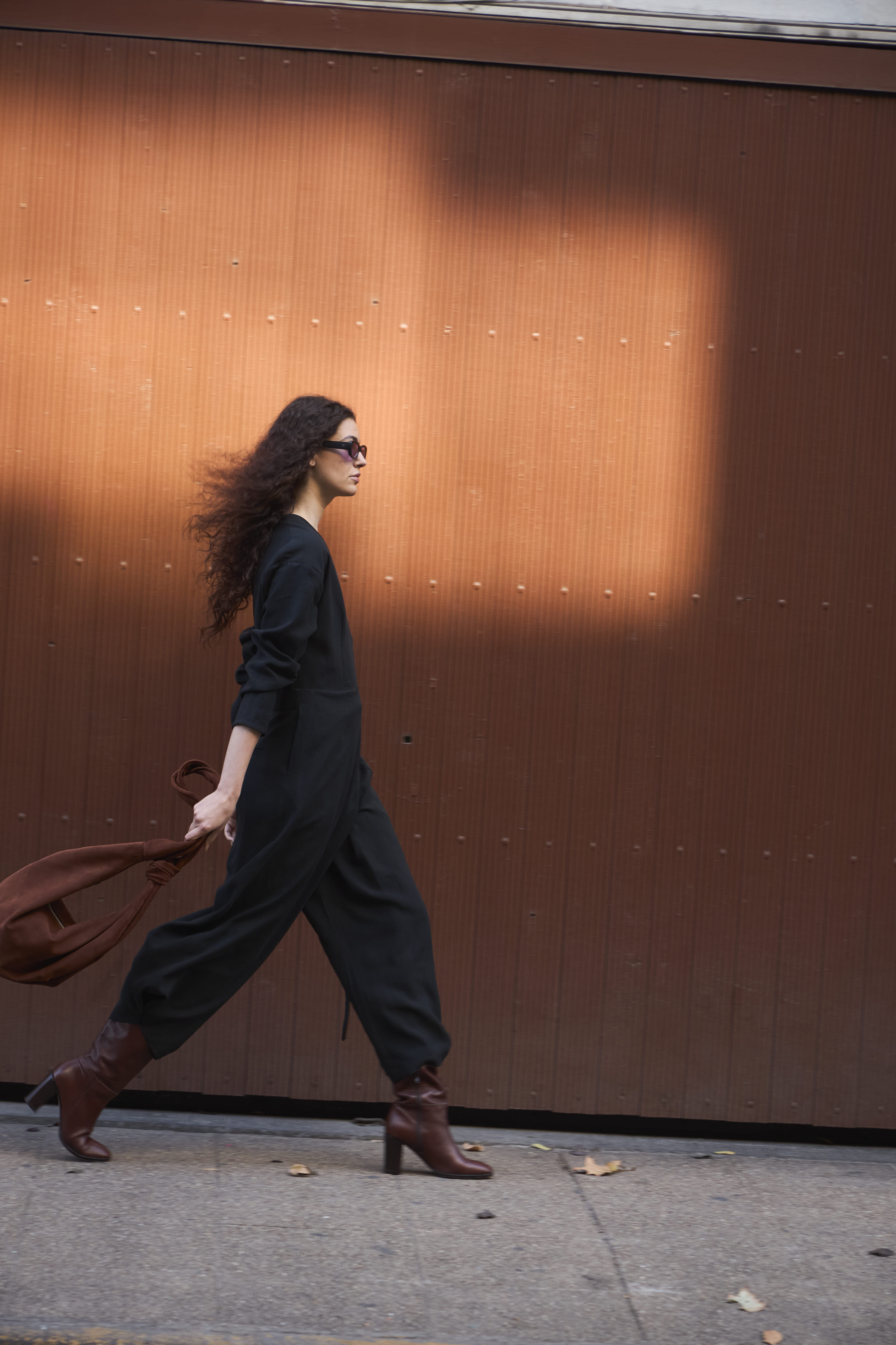 Periple Cupro Black Jumpsuit
