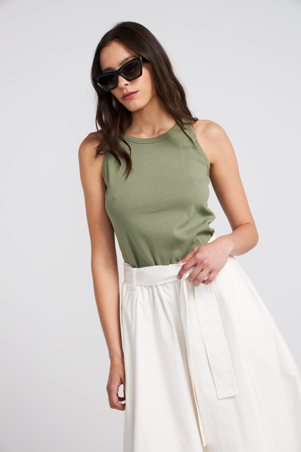 Polera Arkana Algodón Verde