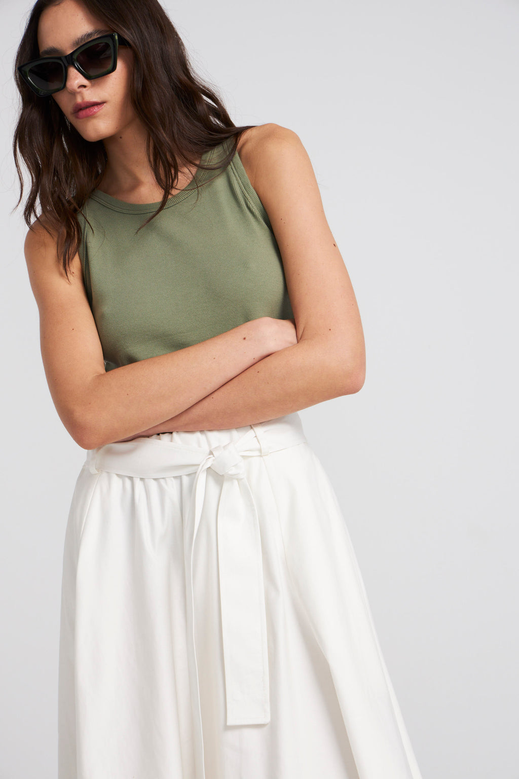 Polera Arkana Algodón Verde