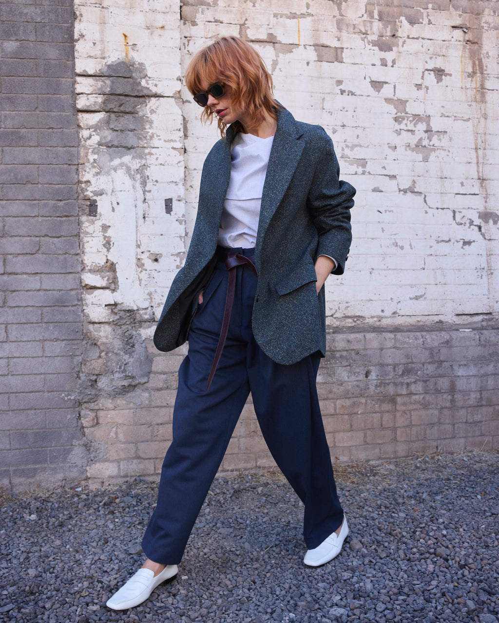 Pantalon Dahlia Espiga Azul (Pre-Order)