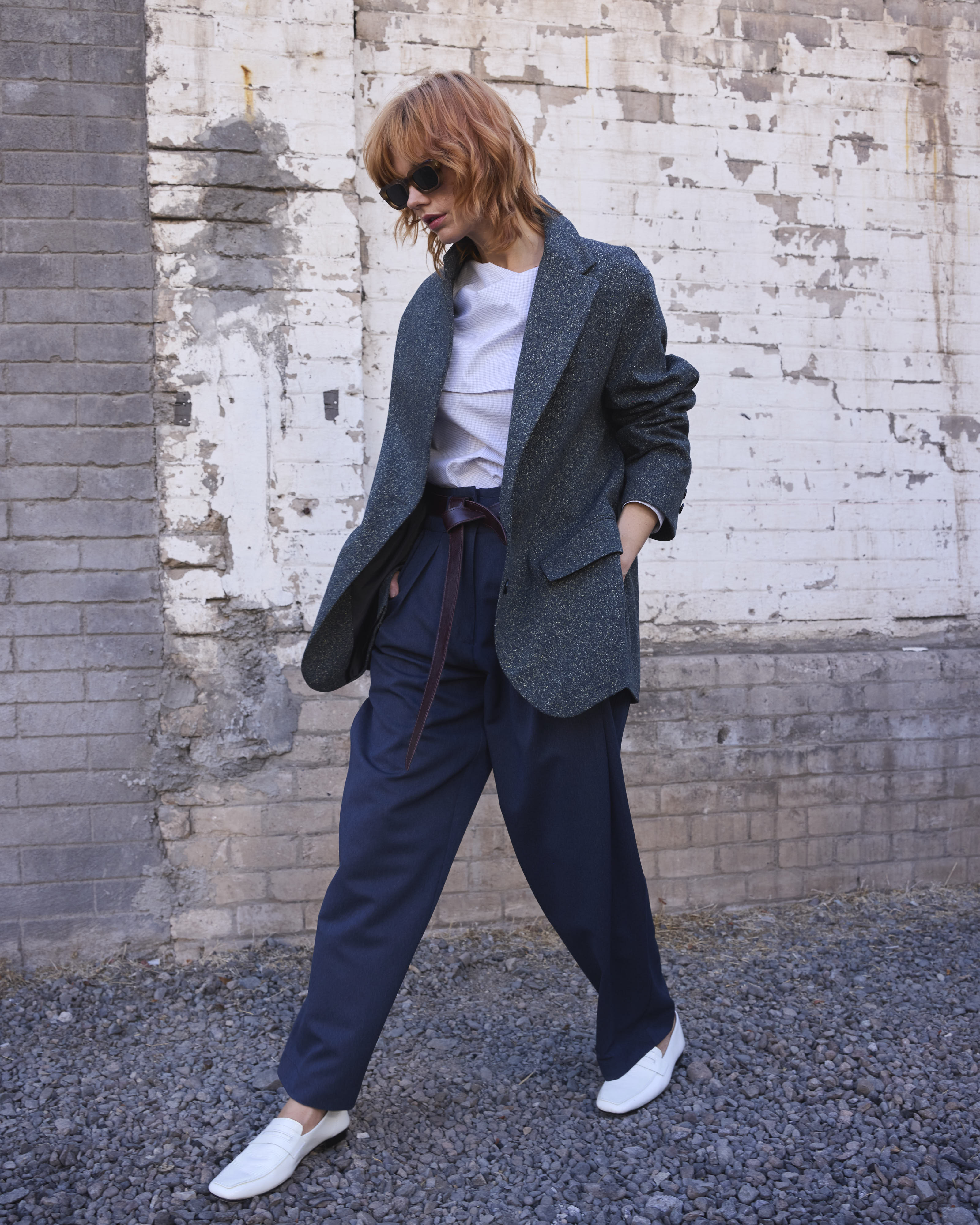 Pantalon Dahlia Espiga Azul (Pre-Order)