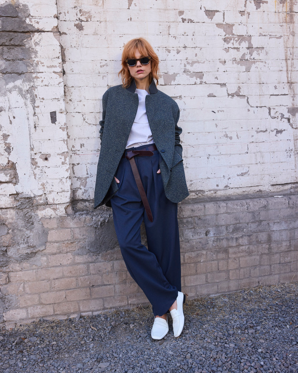 Pantalon Dahlia Espiga Azul (Pre-Order)