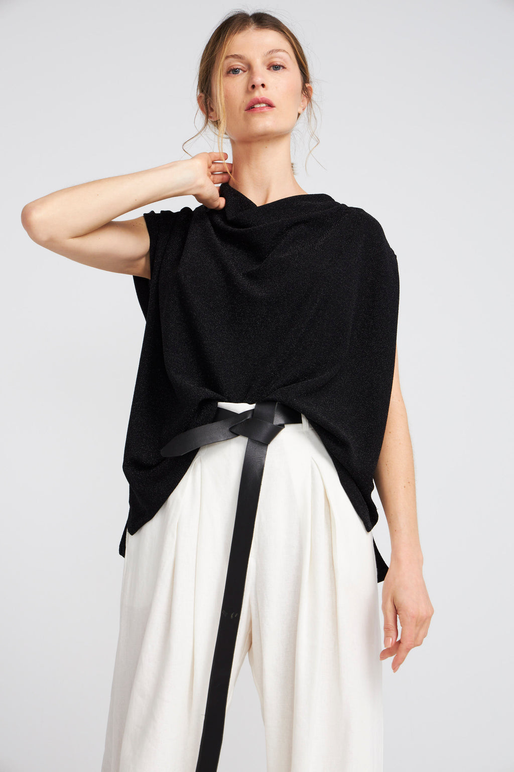 Cinturón XL 100% Cuero Negro