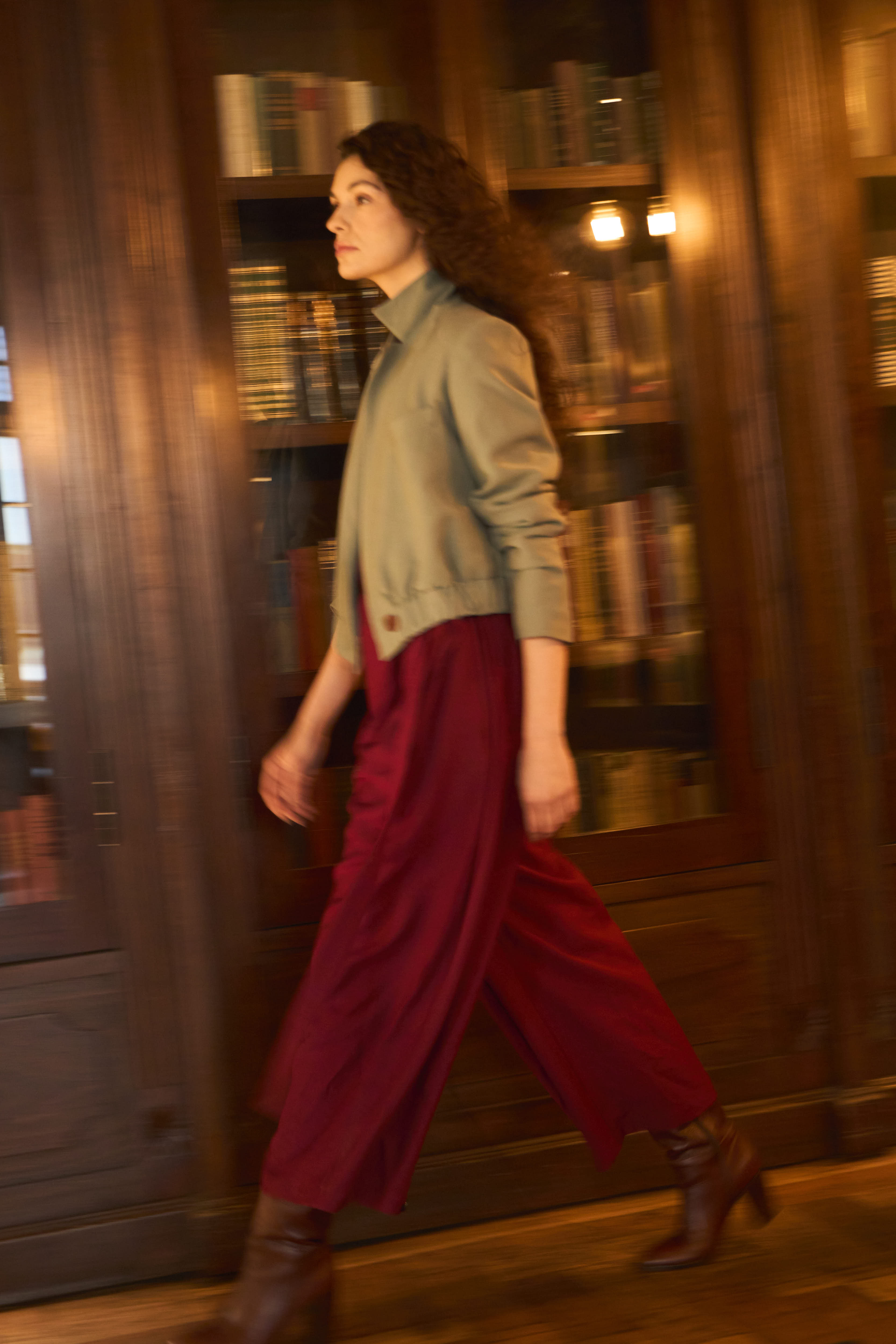Periple Burgundy Jumpsuit