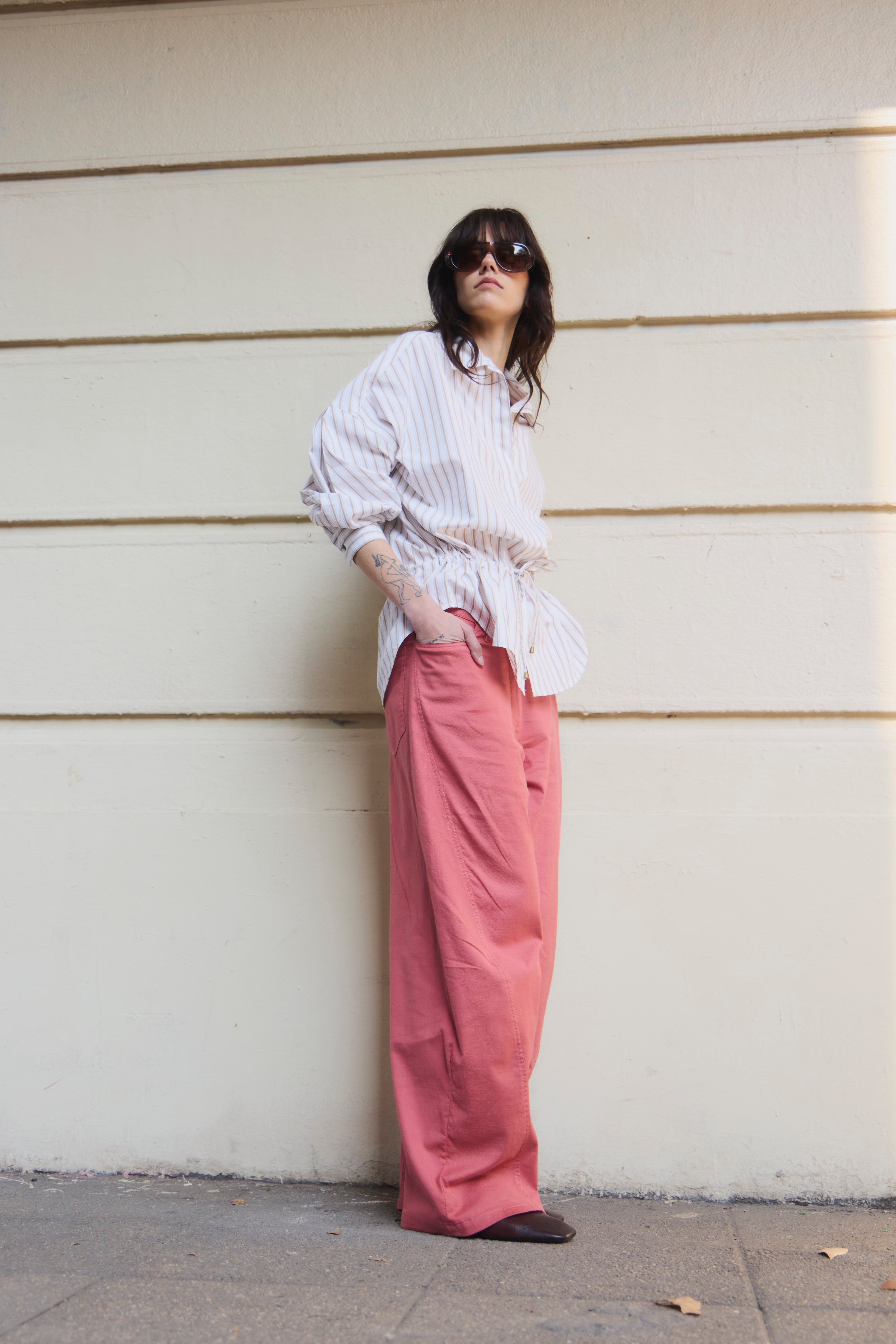 Pantalon Ether Rosa Palo