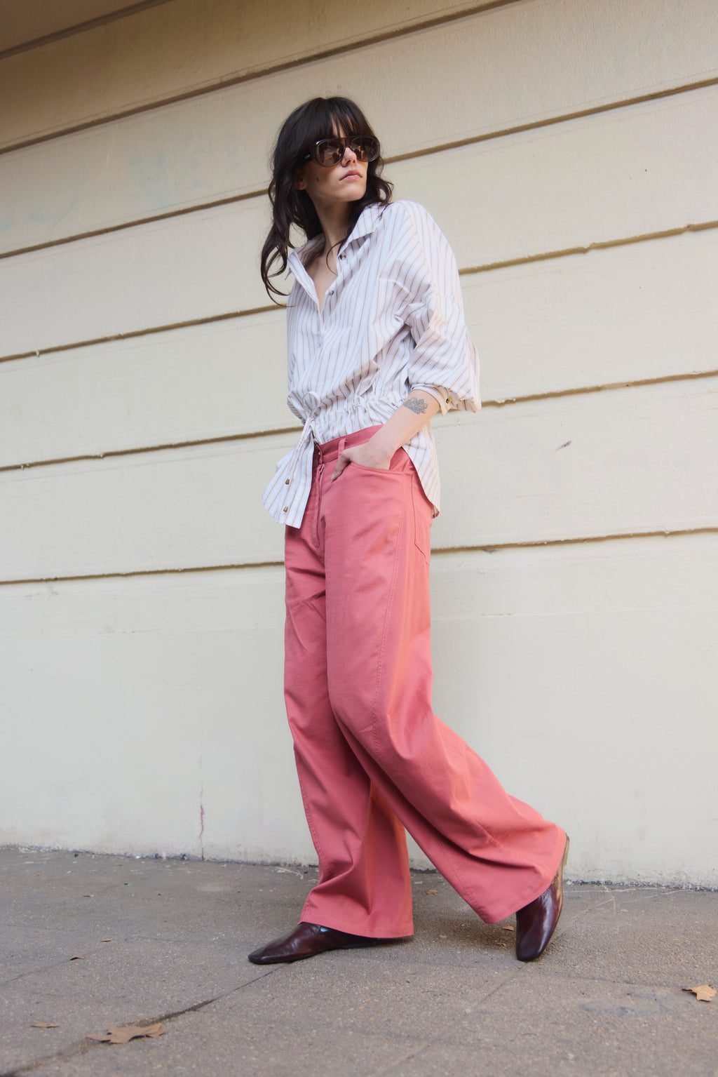 Pantalon Ether Rosa Palo