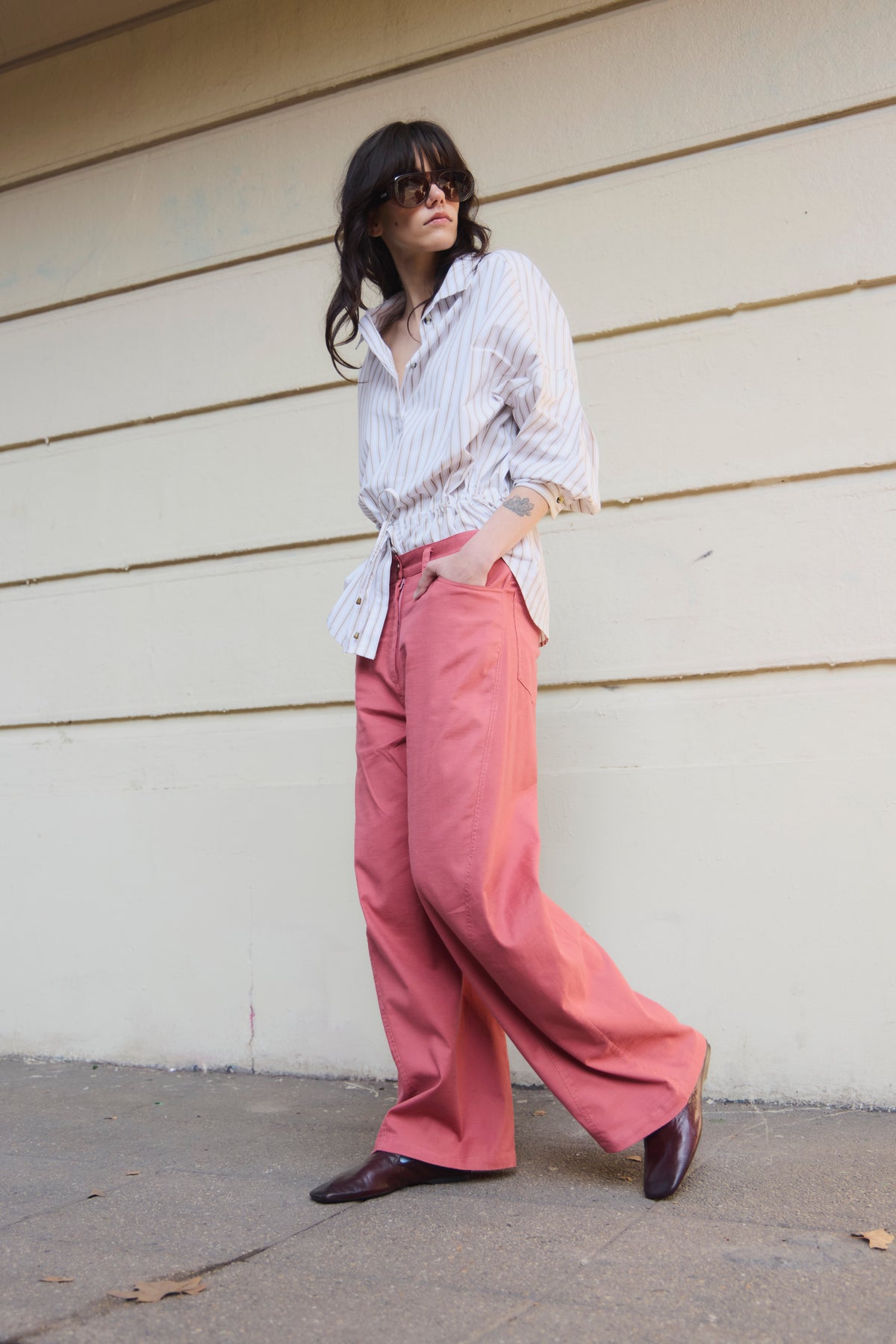 Pantalon Ether Rosa Palo