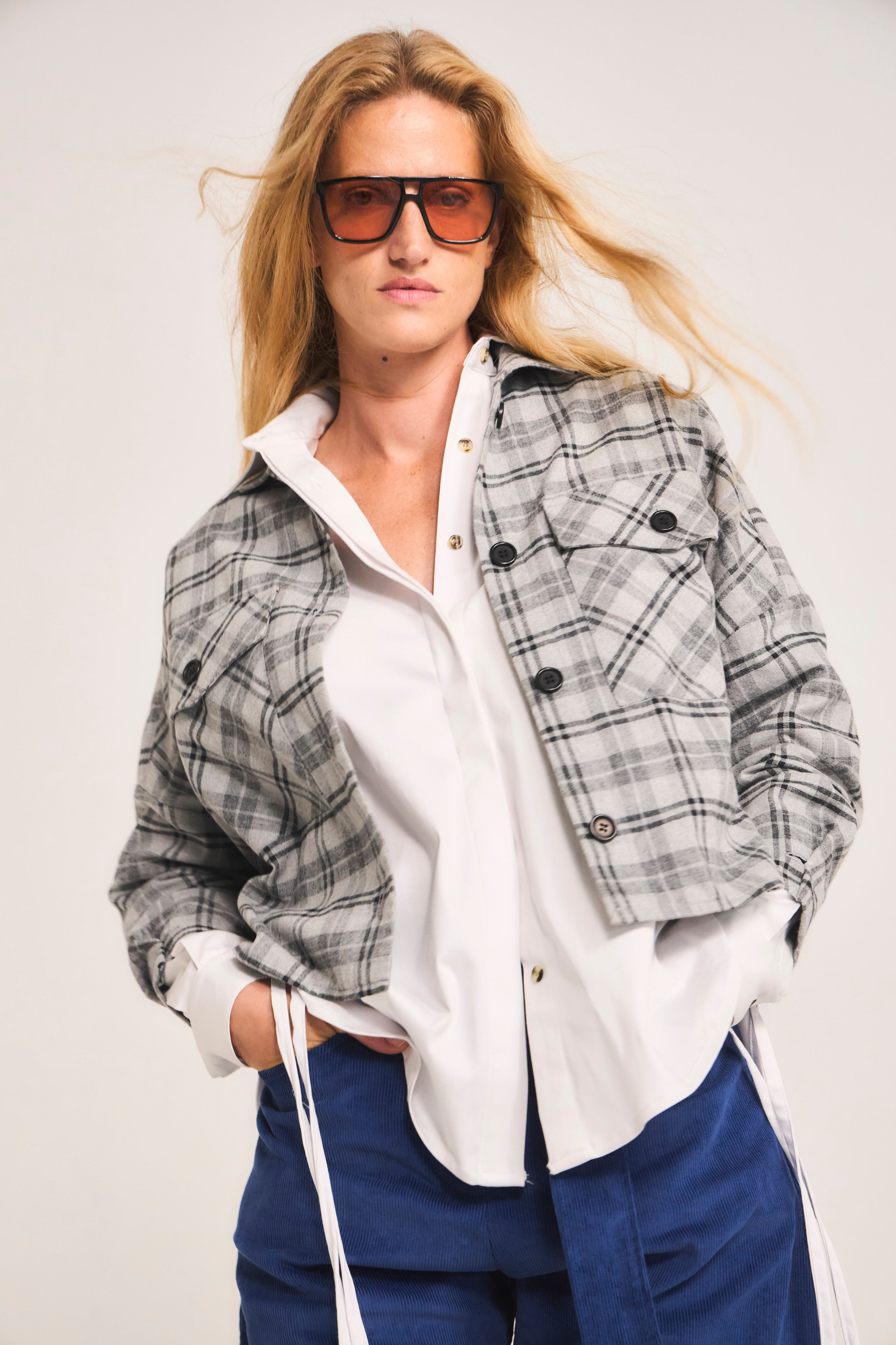 Sobrecamisa Succise Escoces gris