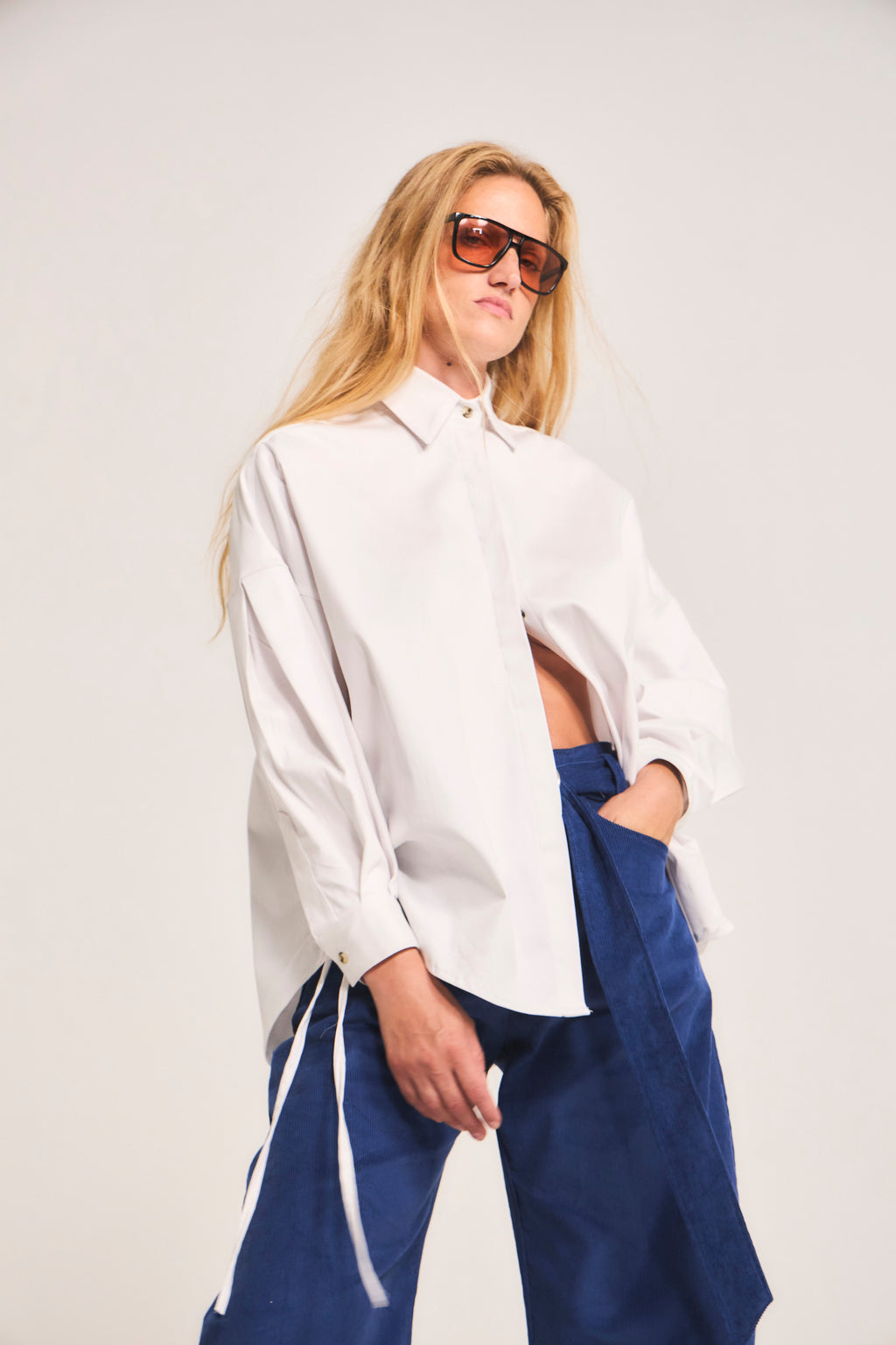 Blusa Bonheur 100% Algodón Blanco