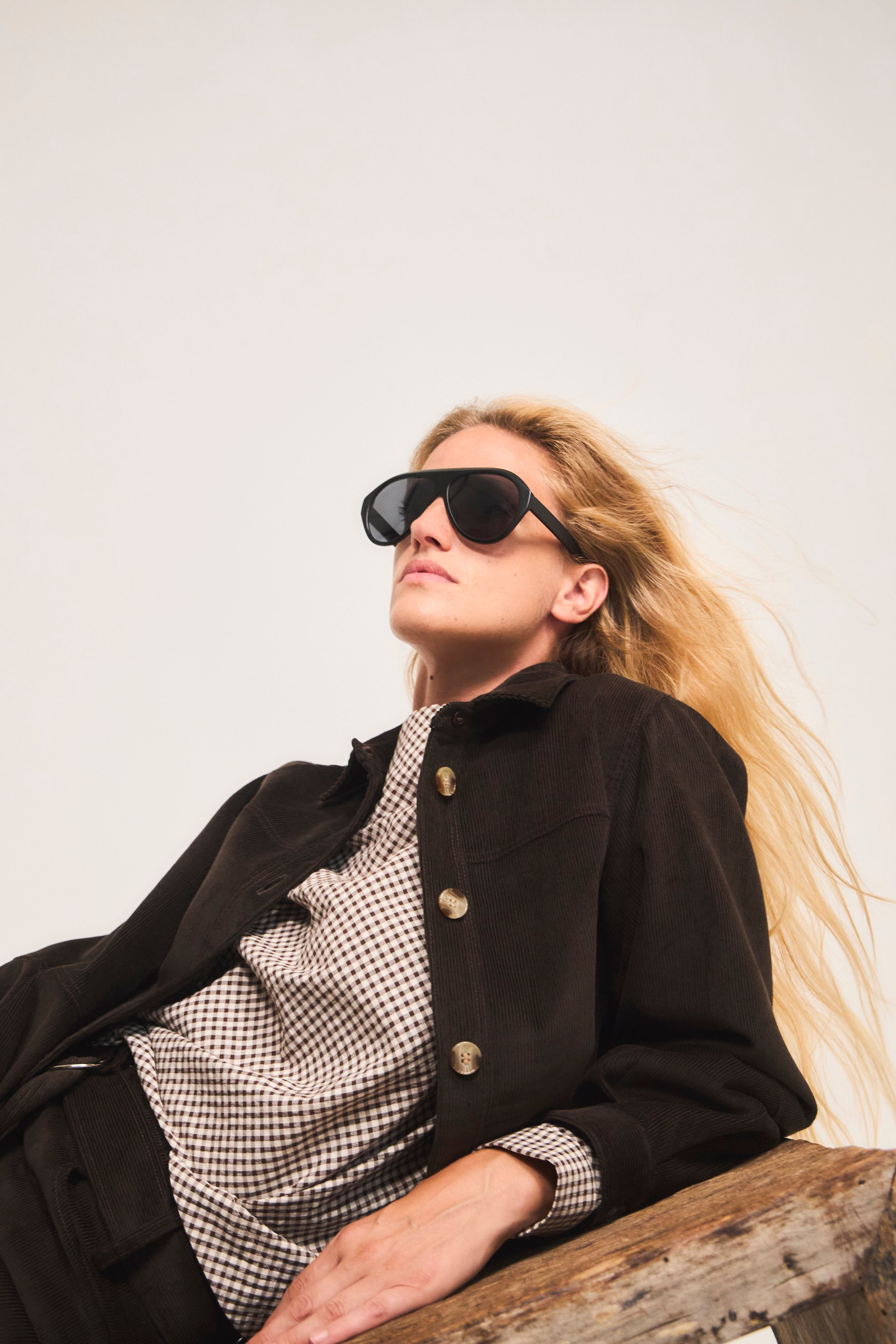 Blusa Ancrage Cuadrille Café