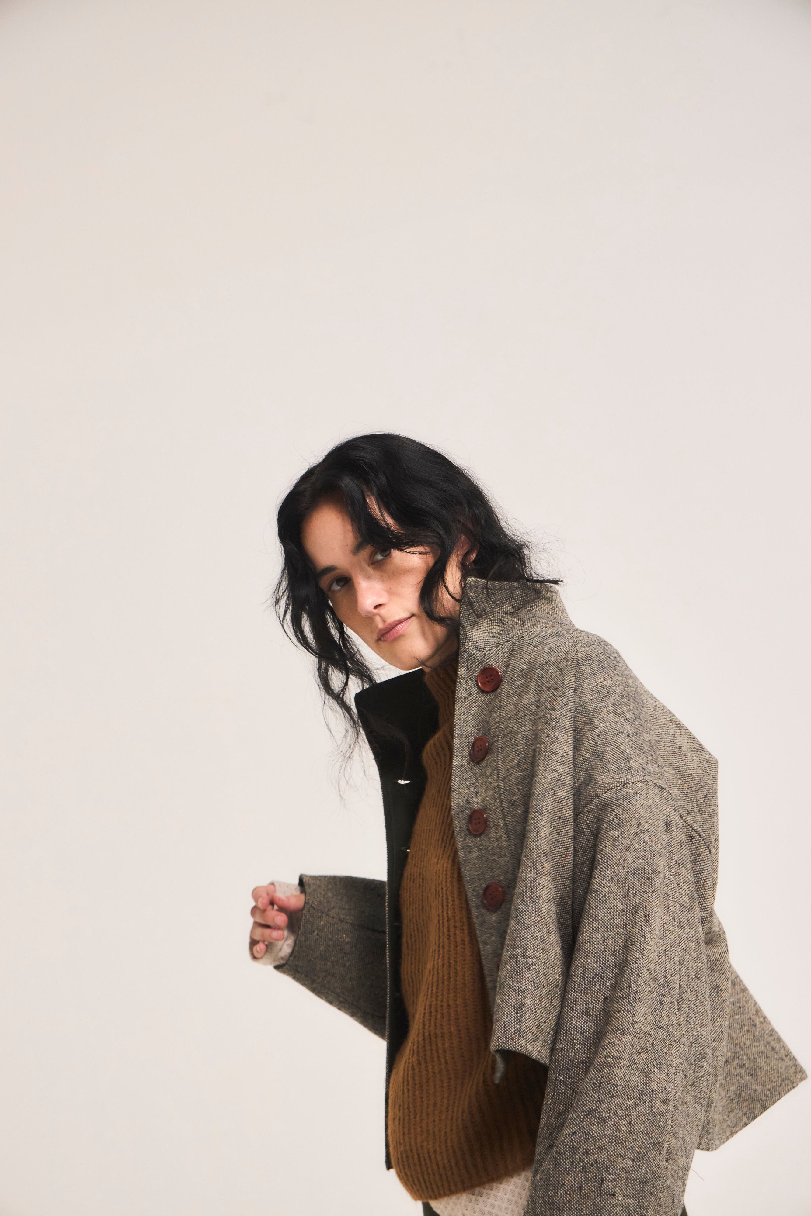 Chaqueta Prunelliere Lana Verde