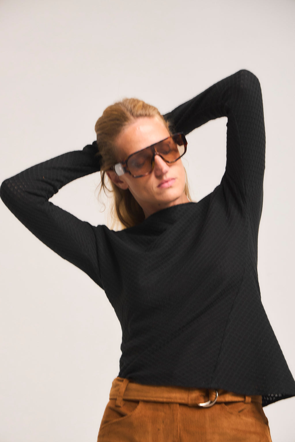Top Tejido Sillage Negro