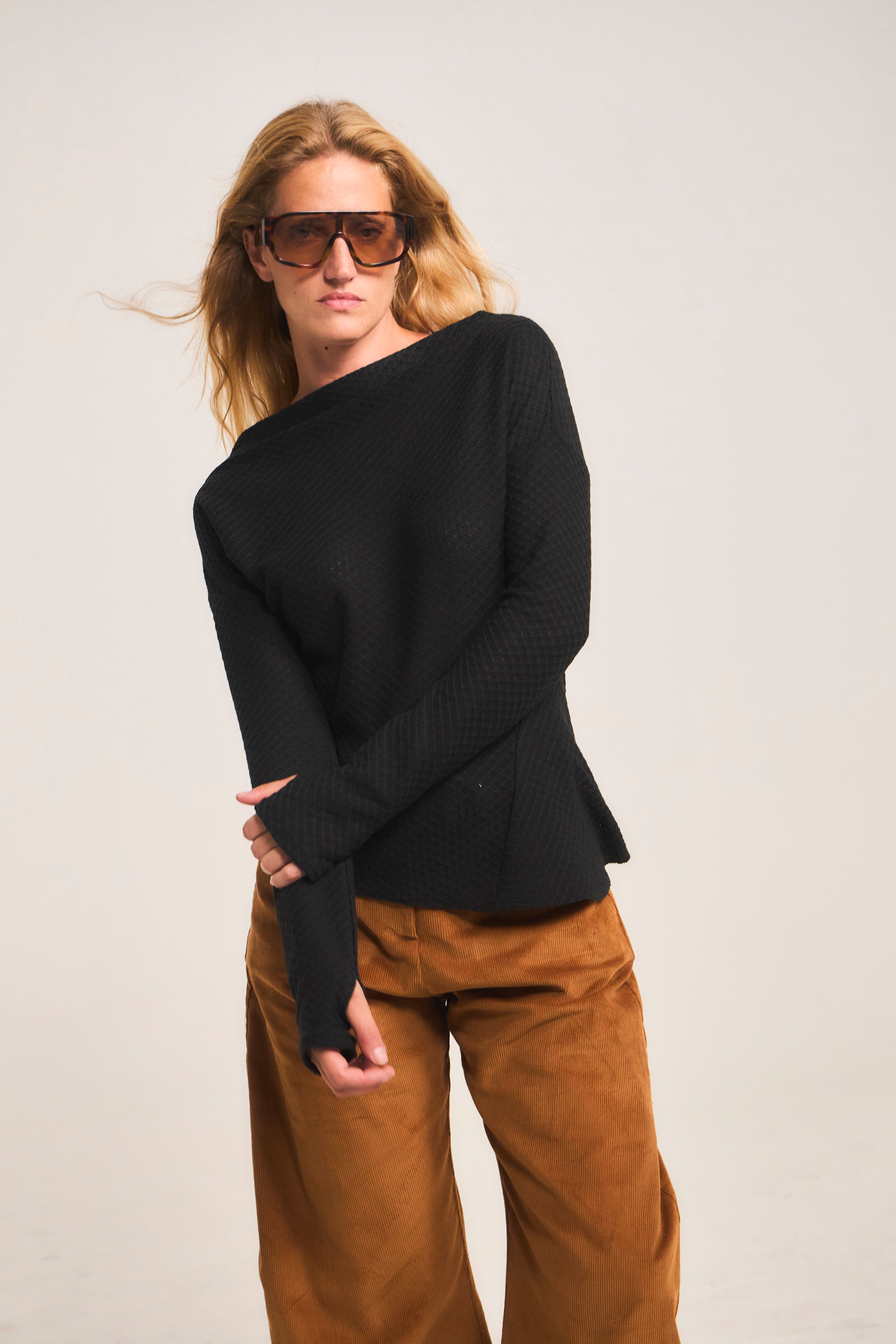 Top Tejido Sillage Negro