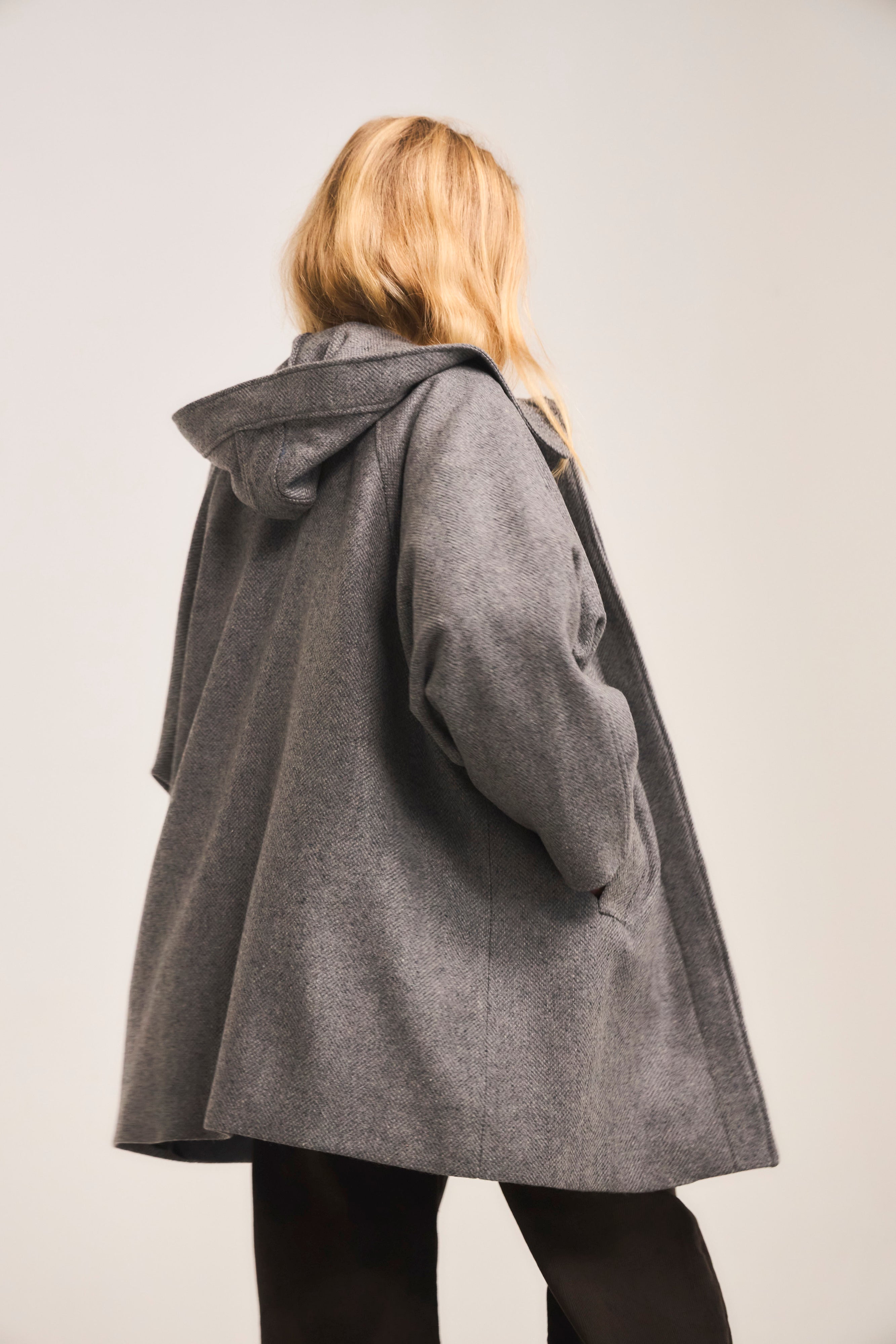 Chaquetón Dunes Lana Gris