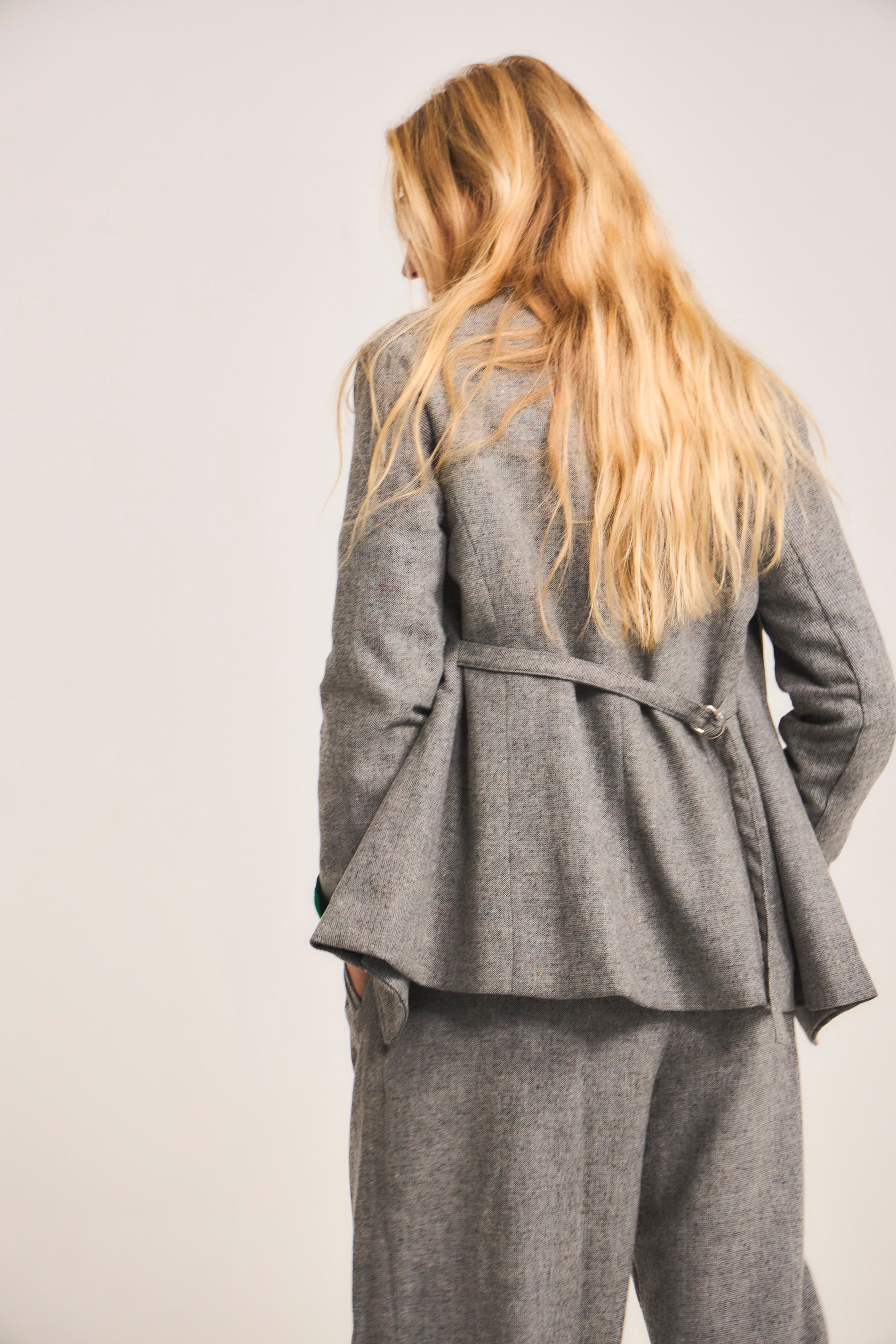 Blazer Vague Lana Gris
