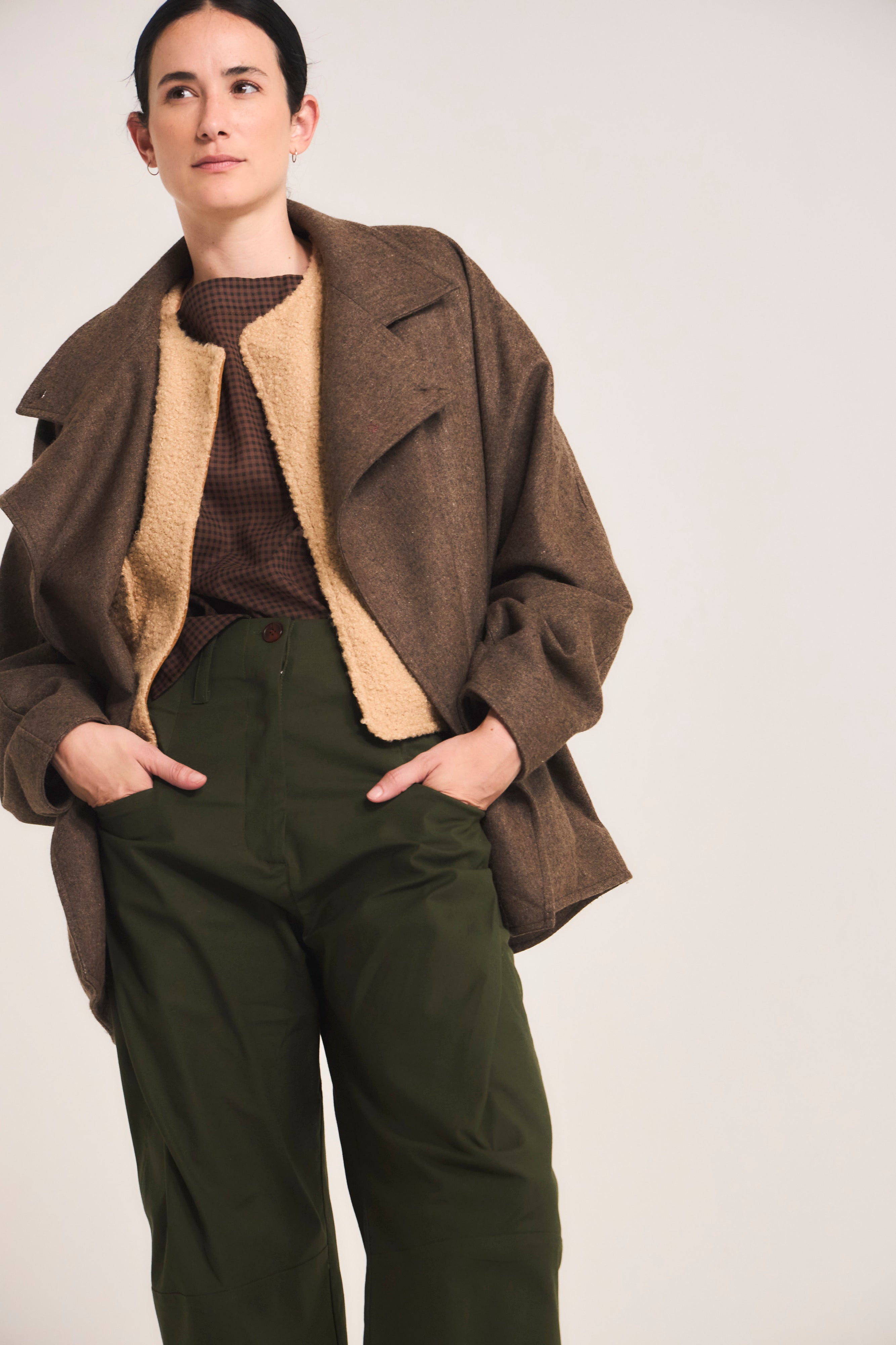 Pantalón Plier Gabardina Verde