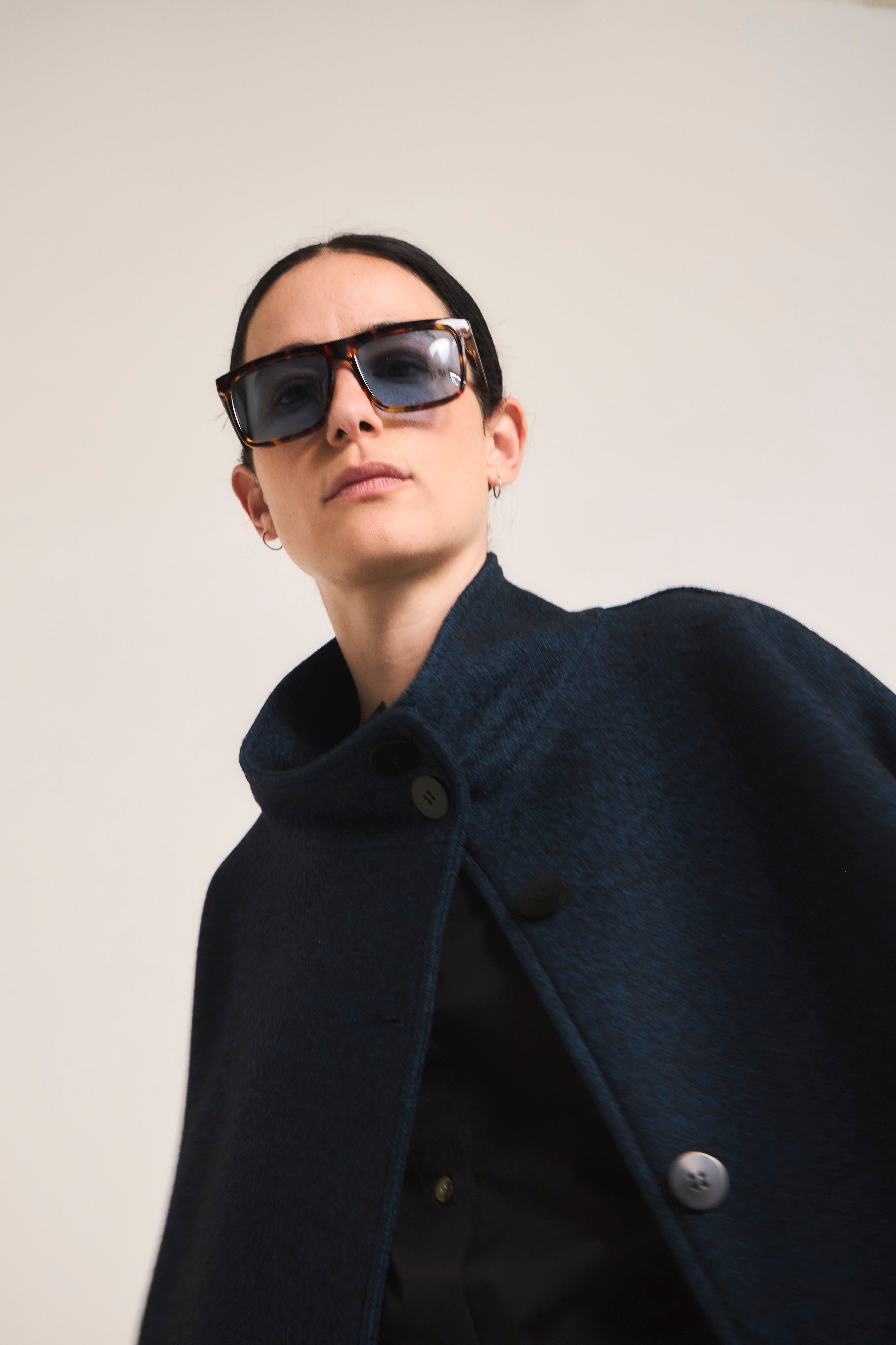 Chaquetón Douceur Lana Azulino