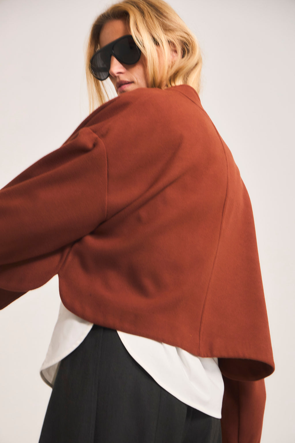 Chaqueta Corta Tenir Terracota