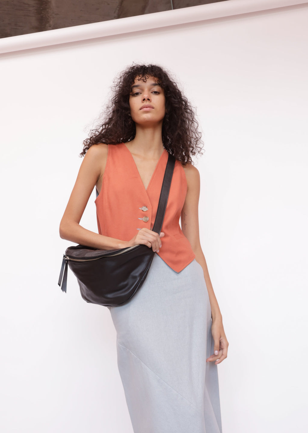 Banano Marion 100% Cuero Negro