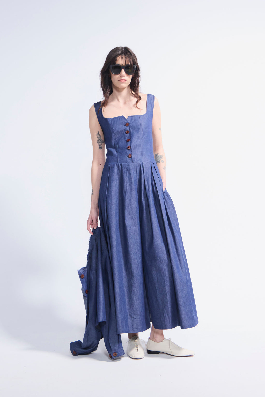 Vestido Orleans Denim Azul