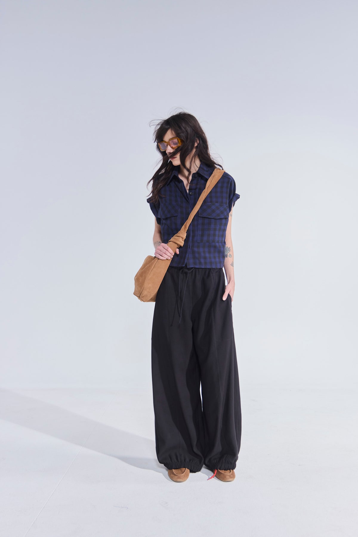 Pantalón Rivage Tencel Negro