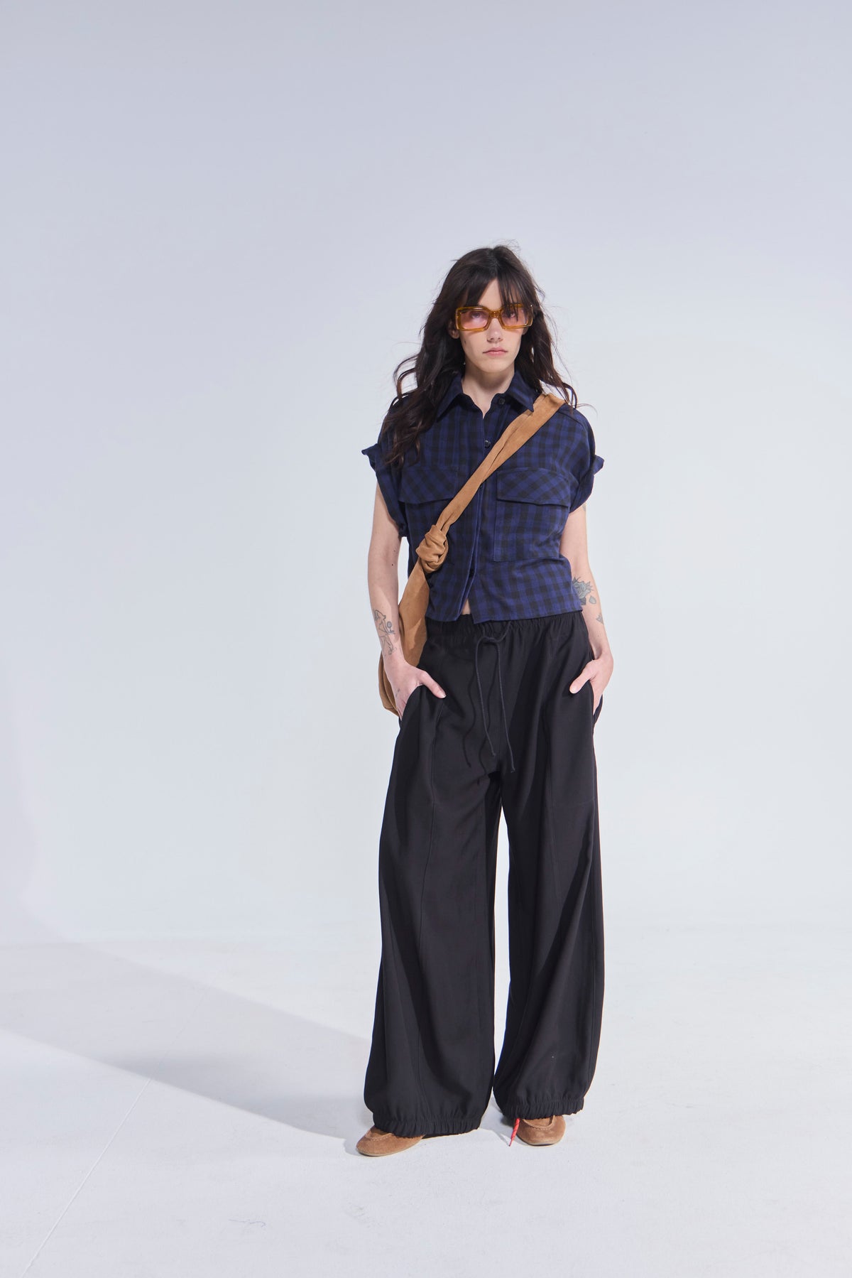Pantalón Rivage Tencel Negro