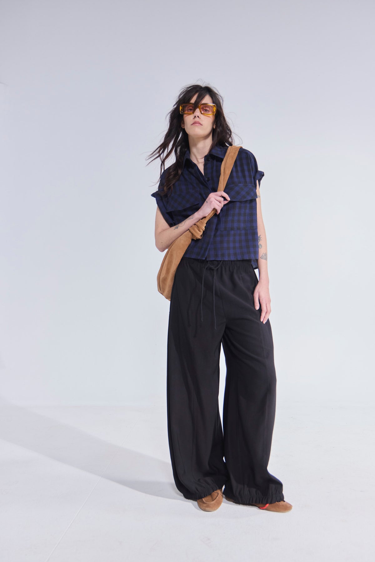 Pantalón Rivage Tencel Negro